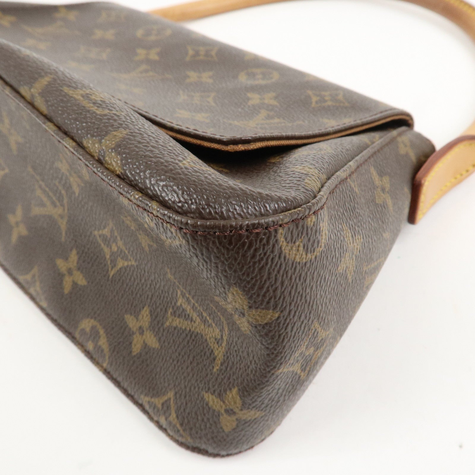 Louis Vuitton Monogram Mini Looping Shoulder Bag Brown M51147