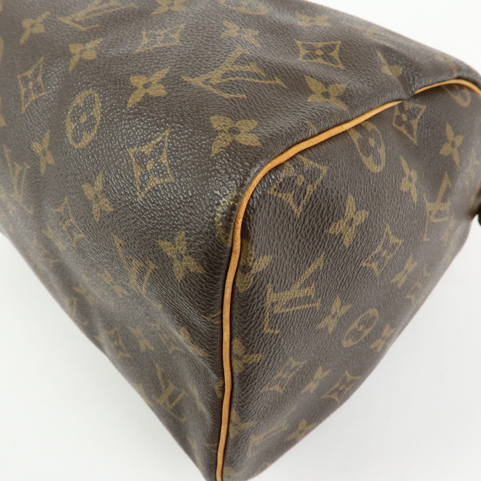 Louis Vuitton Monogram Speedy 30 Boston Bag Hand Bag Brown M41526