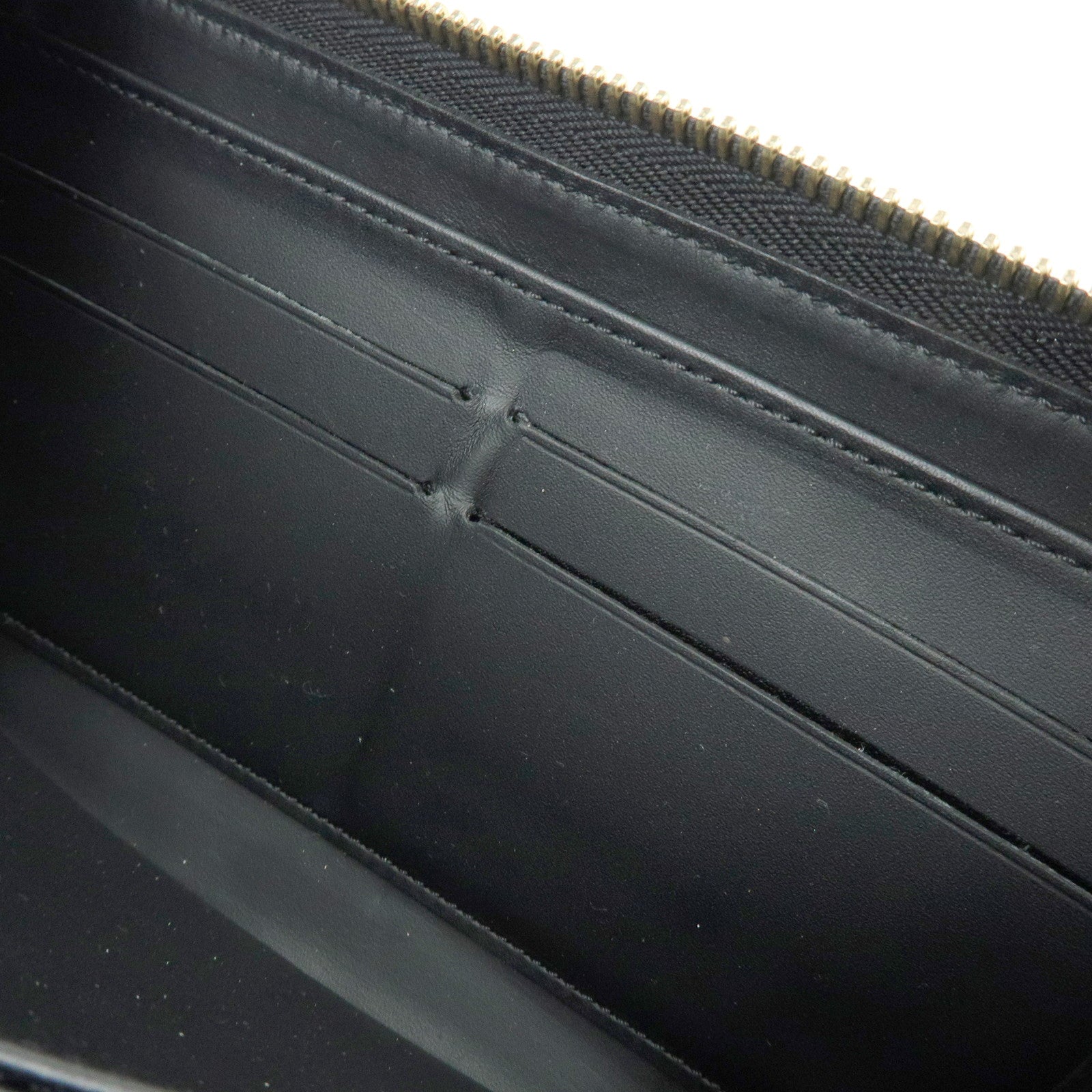 Louis Vuitton Monogram Vernis Zippy Wallet Sticker Print M50370