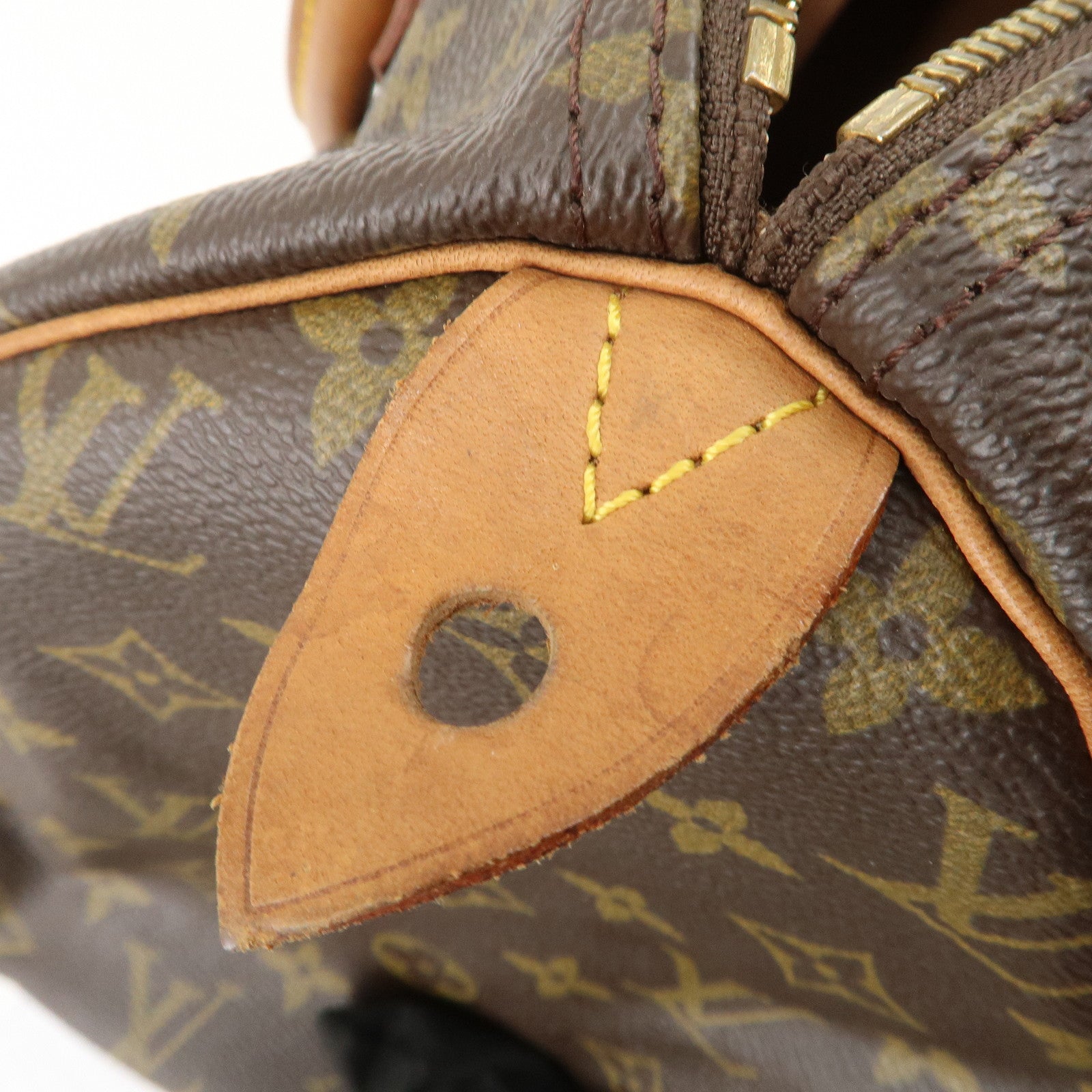Louis Vuitton Monogram Speedy 30 Boston Bag Hand Bag Brown M41526