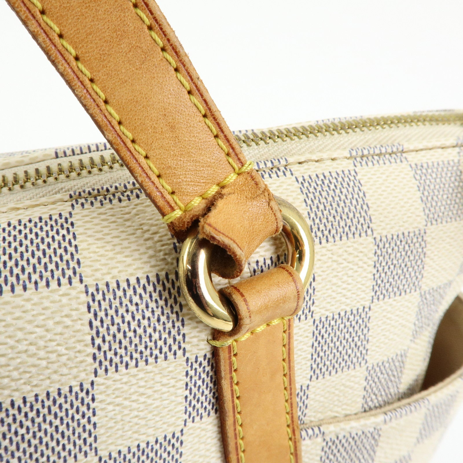 Louis Vuitton Damier Azur Totally PM Tote Bag Hand Bag N41280
