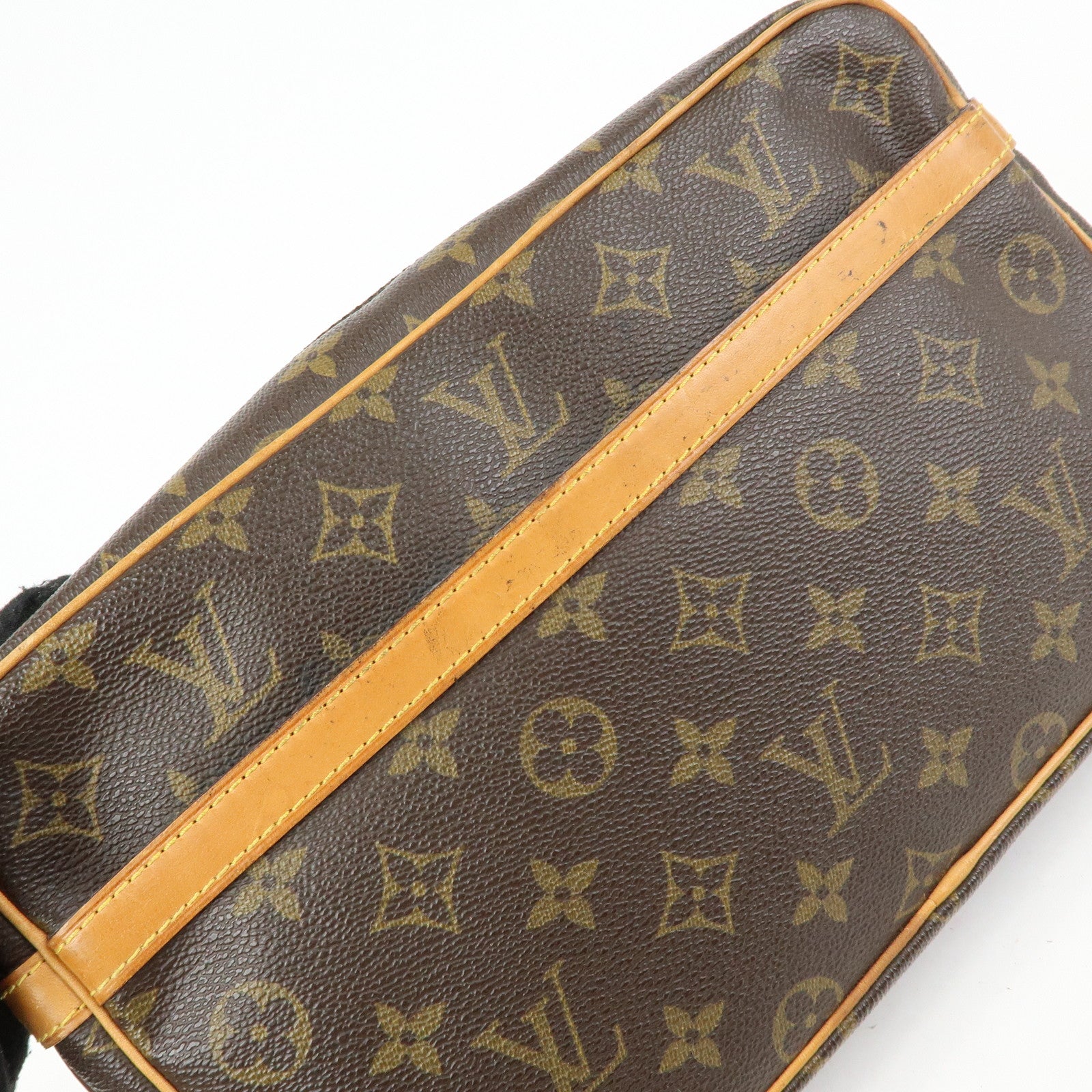 Louis Vuitton Monogram Compiegne 28 Pouch Clutch Bag Brown M51845