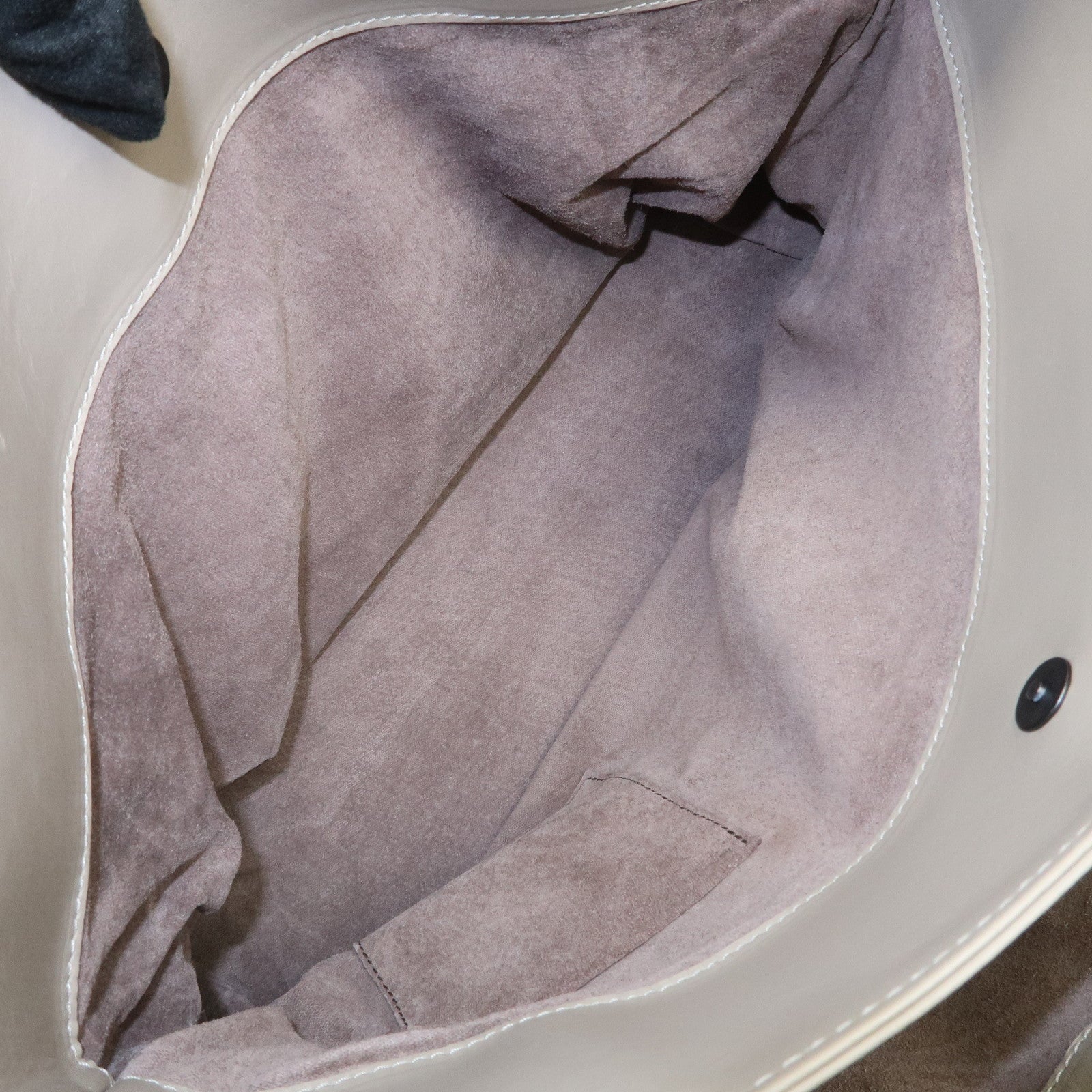 BOTTEGA VENETA Intrecciato Leather Tote Bag Hand Bag Greige