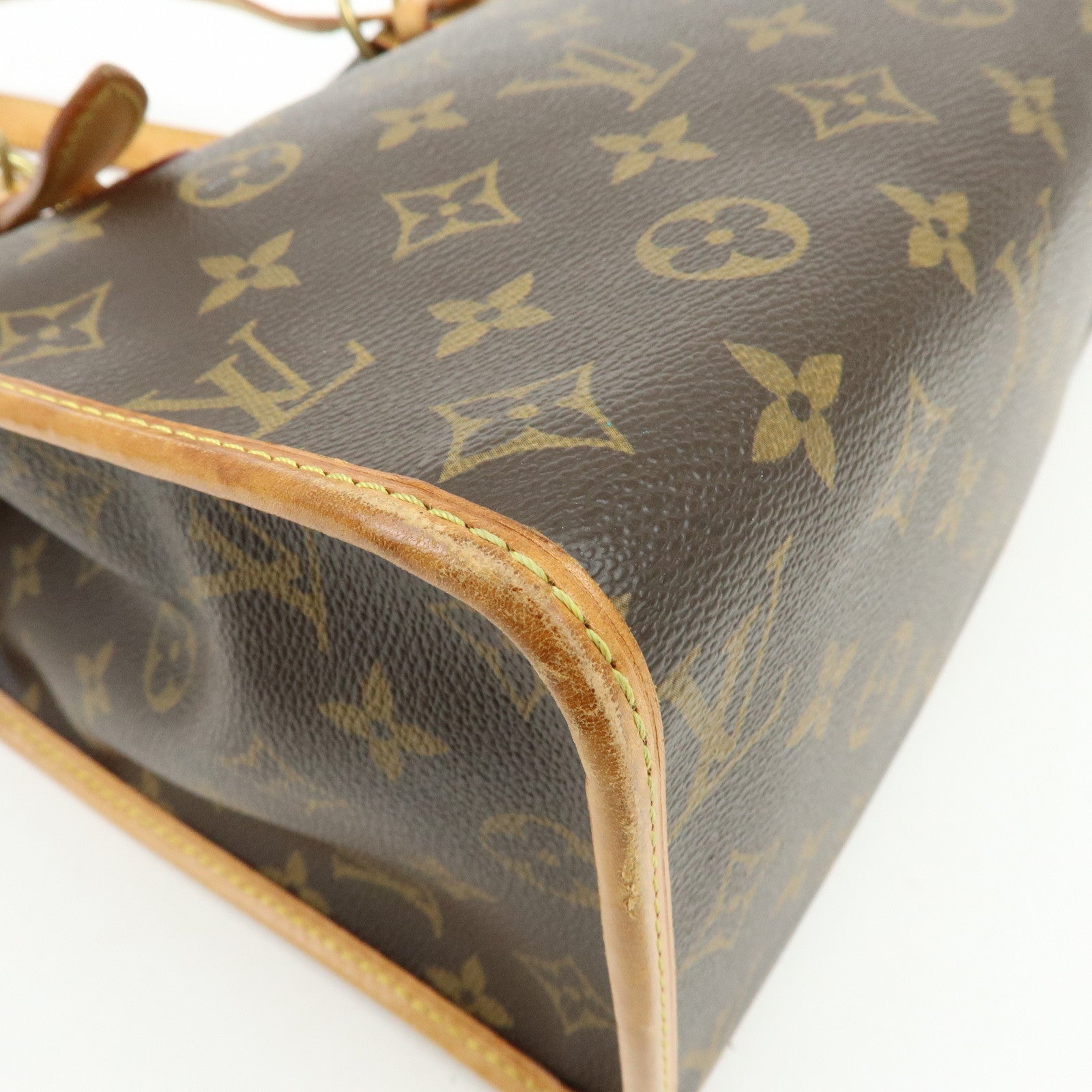 Louis Vuitton Monogram Popincourt Haut Shoulder Bag Brown M40007