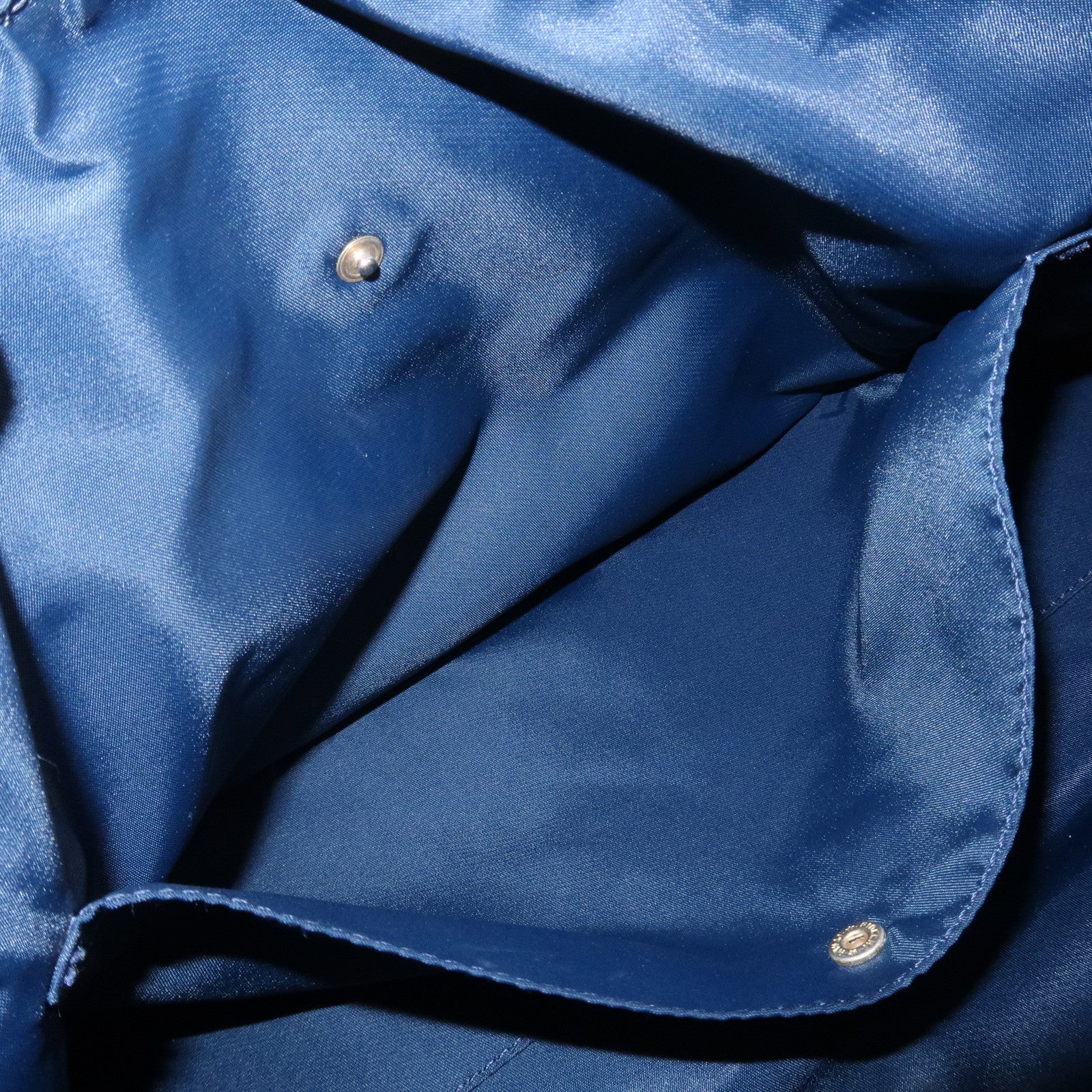 Christian Dior Trotter Jacquard Canvas Leather Boston Hand Bag Navy