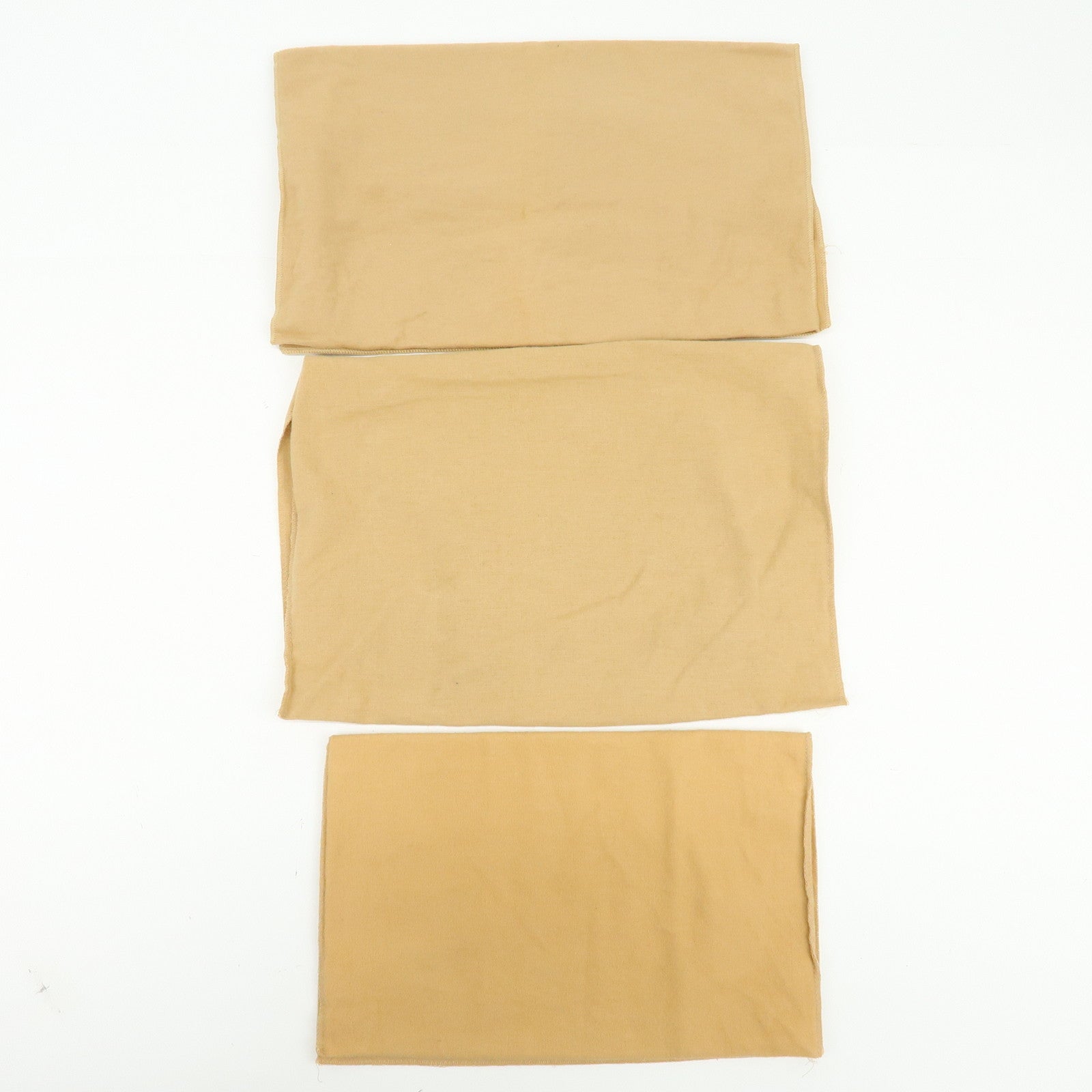 Louis Vuitton Set of 17 Dust Bag Storage Bag Flap Style Beige Brown