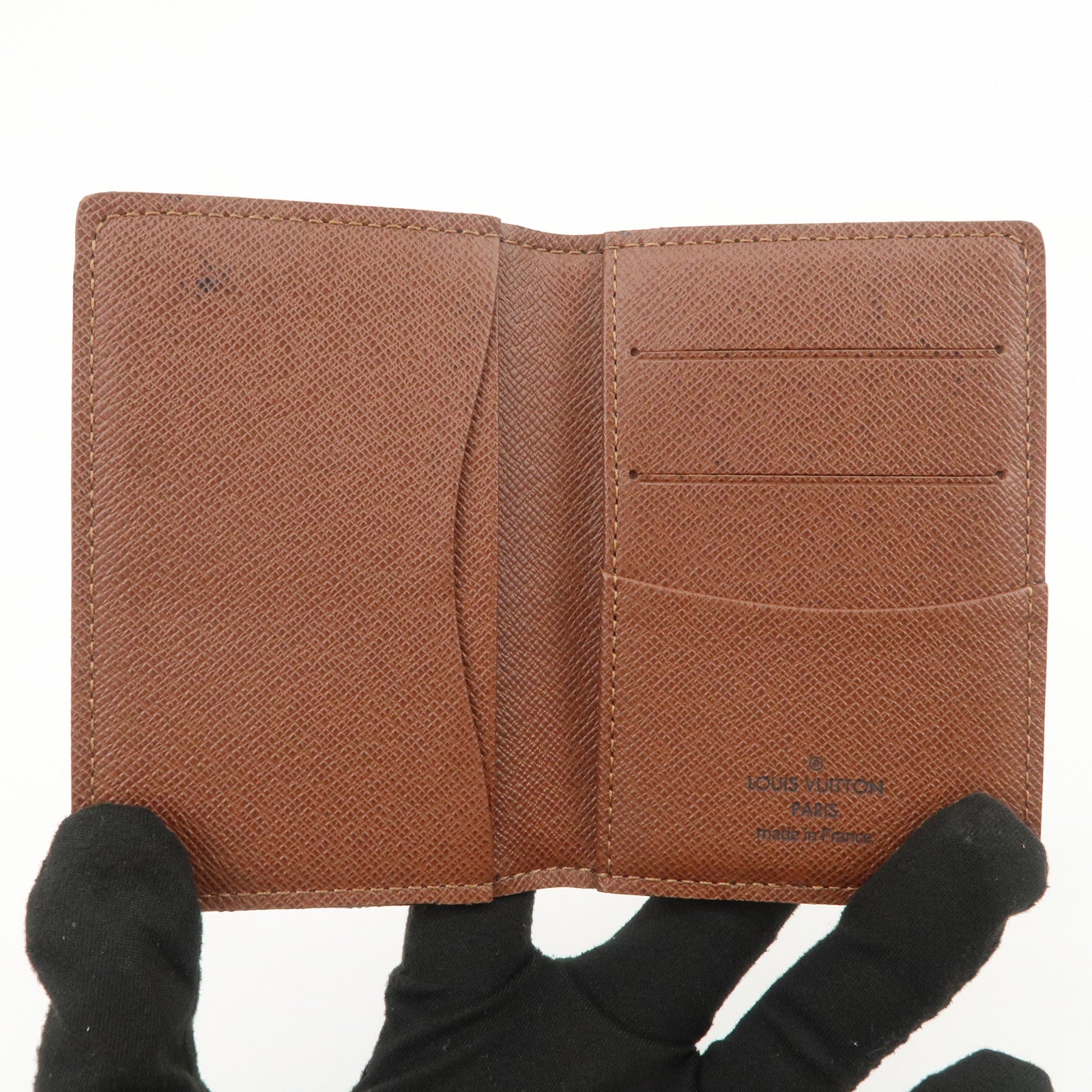 Louis Vuitton Monogram Organizer de Poche Card Case Brown M61732