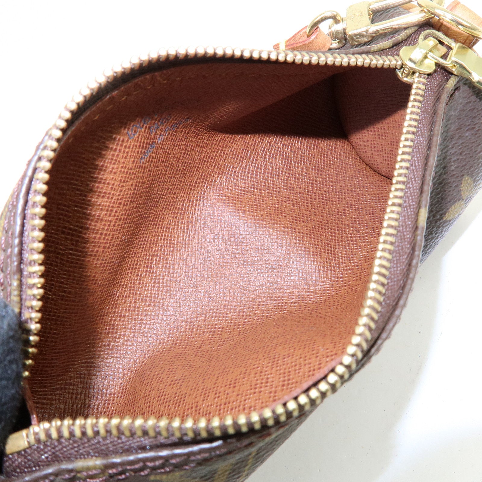 Louis Vuitton Monogram Mini Pouch for Papillon Bag Brown