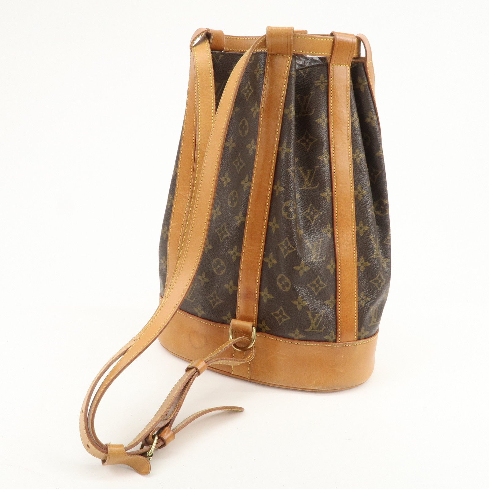 Louis Vuitton Monogram Randonnee PM Shoulder Bag Brown M42243
