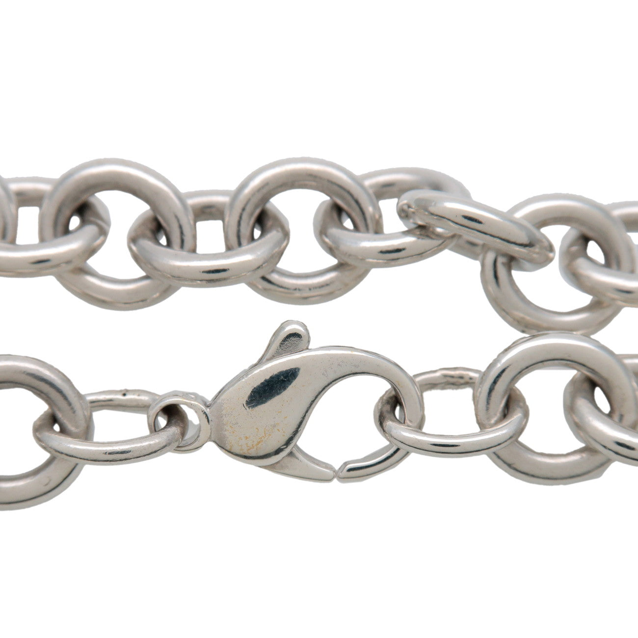 Tiffany & Co Return to Tiffany Heart Tag Chain Bracelet SV925 Silver
