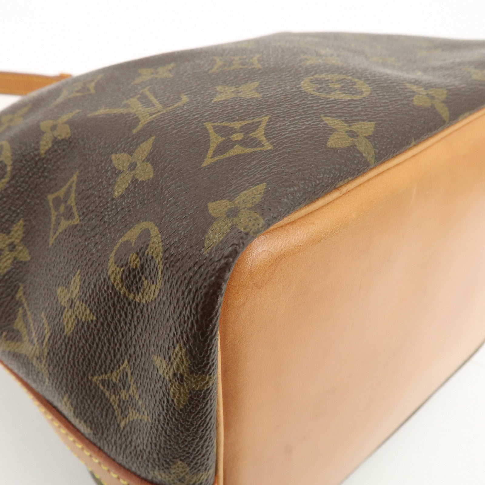 Louis Vuitton Monogram Petit Noe Shoulder Bag Brown M42226