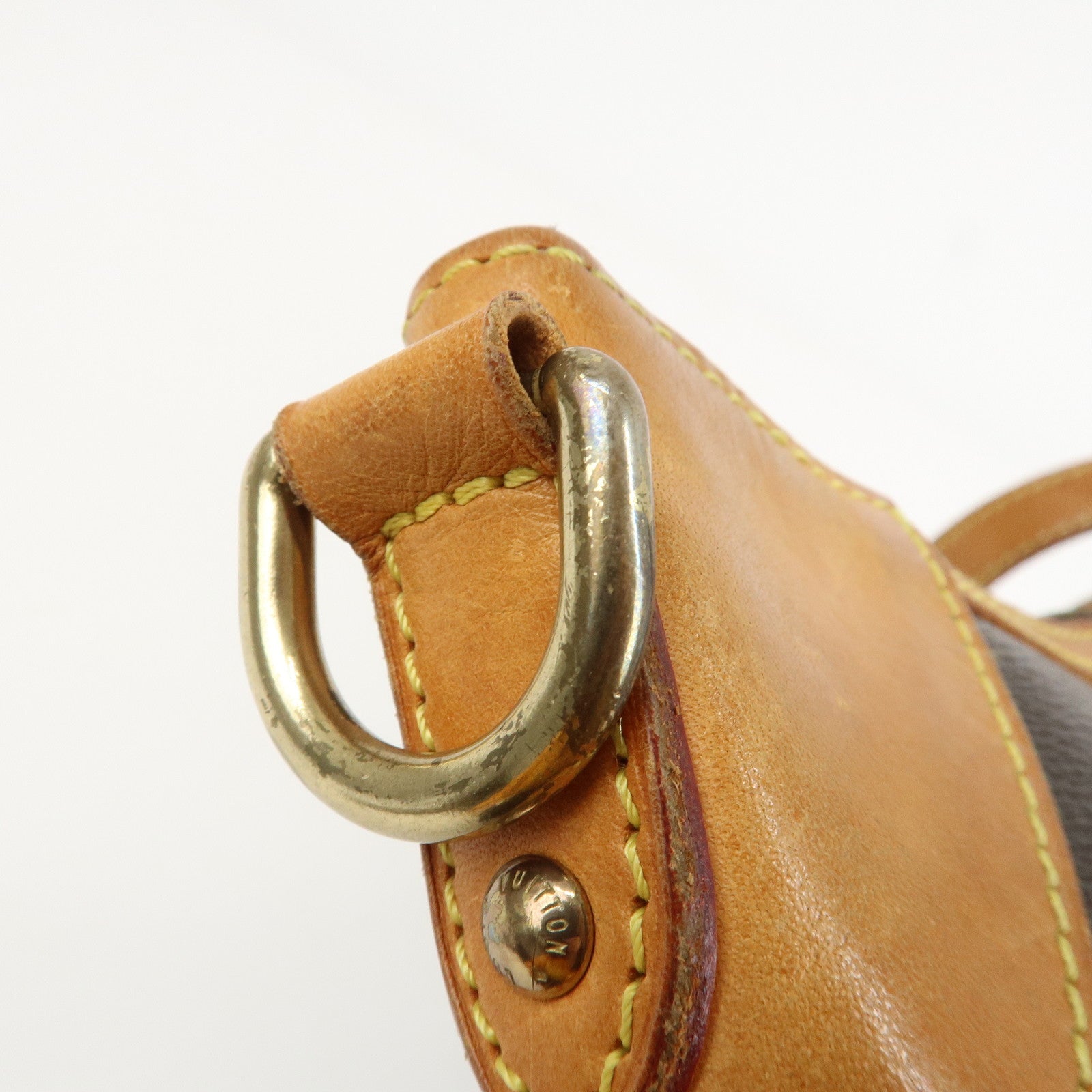 Louis Vuitton Monogram Odeon MM Shoulder Bag Brown M56389