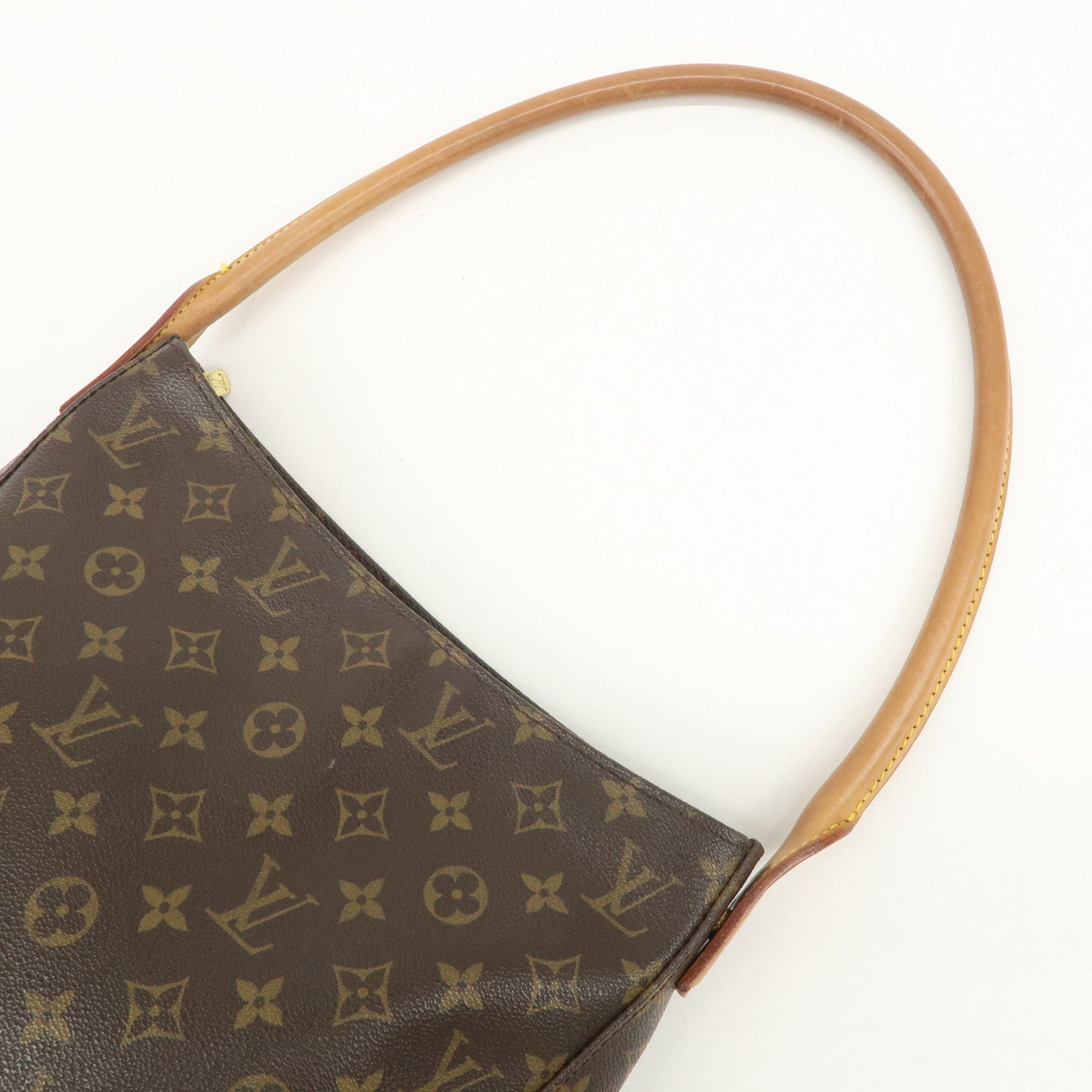 Louis Vuitton Monogram Looping GM Shoulder Bag Brown M51145