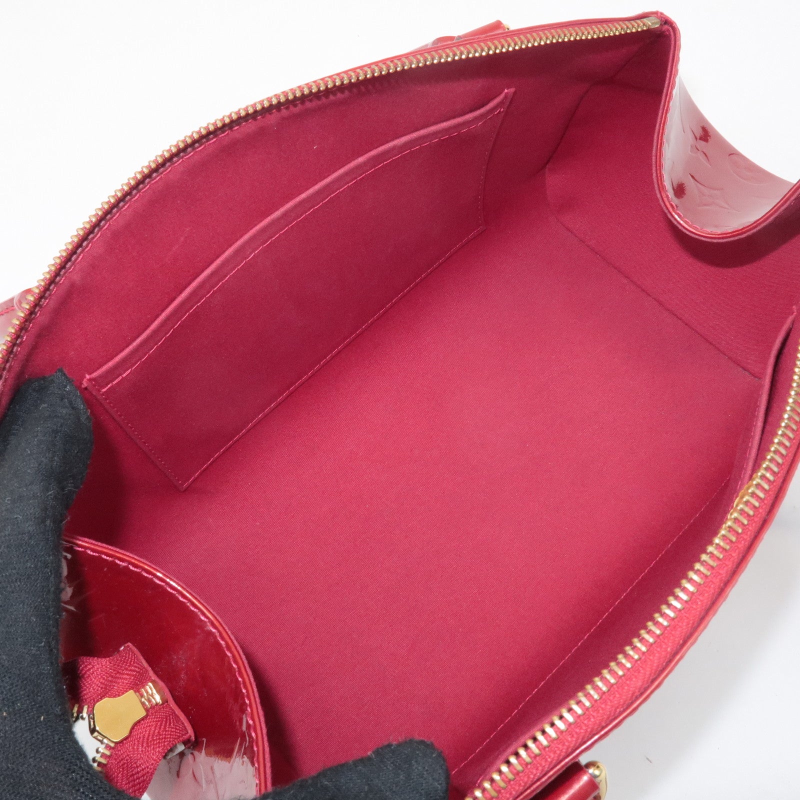 Louis Vuitton Monogram Sherwood PM Vernis Leather Shoulder Bag M91494 Used