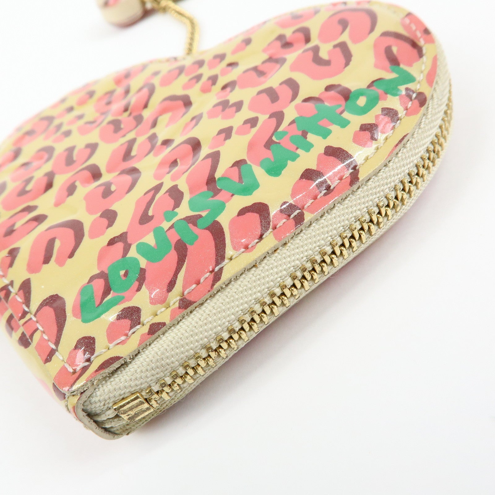 Louis Vuitton Monogram Vernis Porte Monnaie Coeur Coin Case M91473