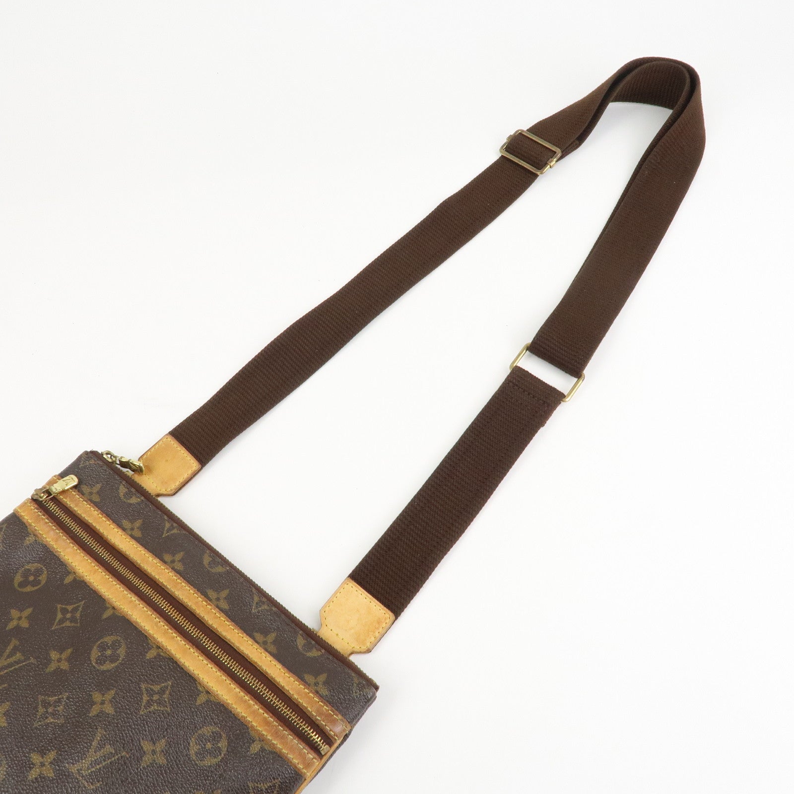 Louis Vuitton Monogram Pochette Bosphore Shoulder Bag M40044