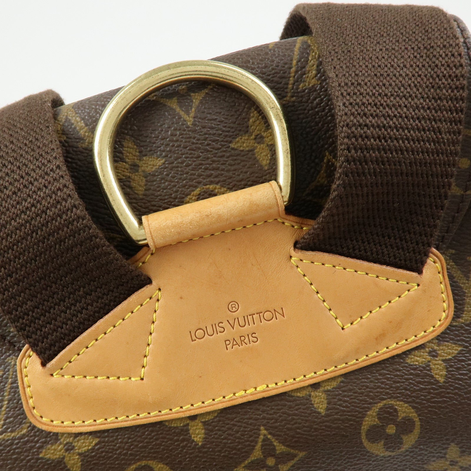 Louis Vuitton Monogram Montsouris GM Backpack Brown M51135