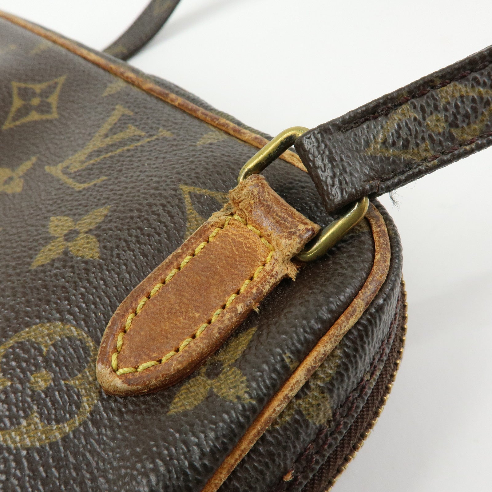 Louis Vuitton Monogram Pochette Marly Bandouliere Bag Brown M51828