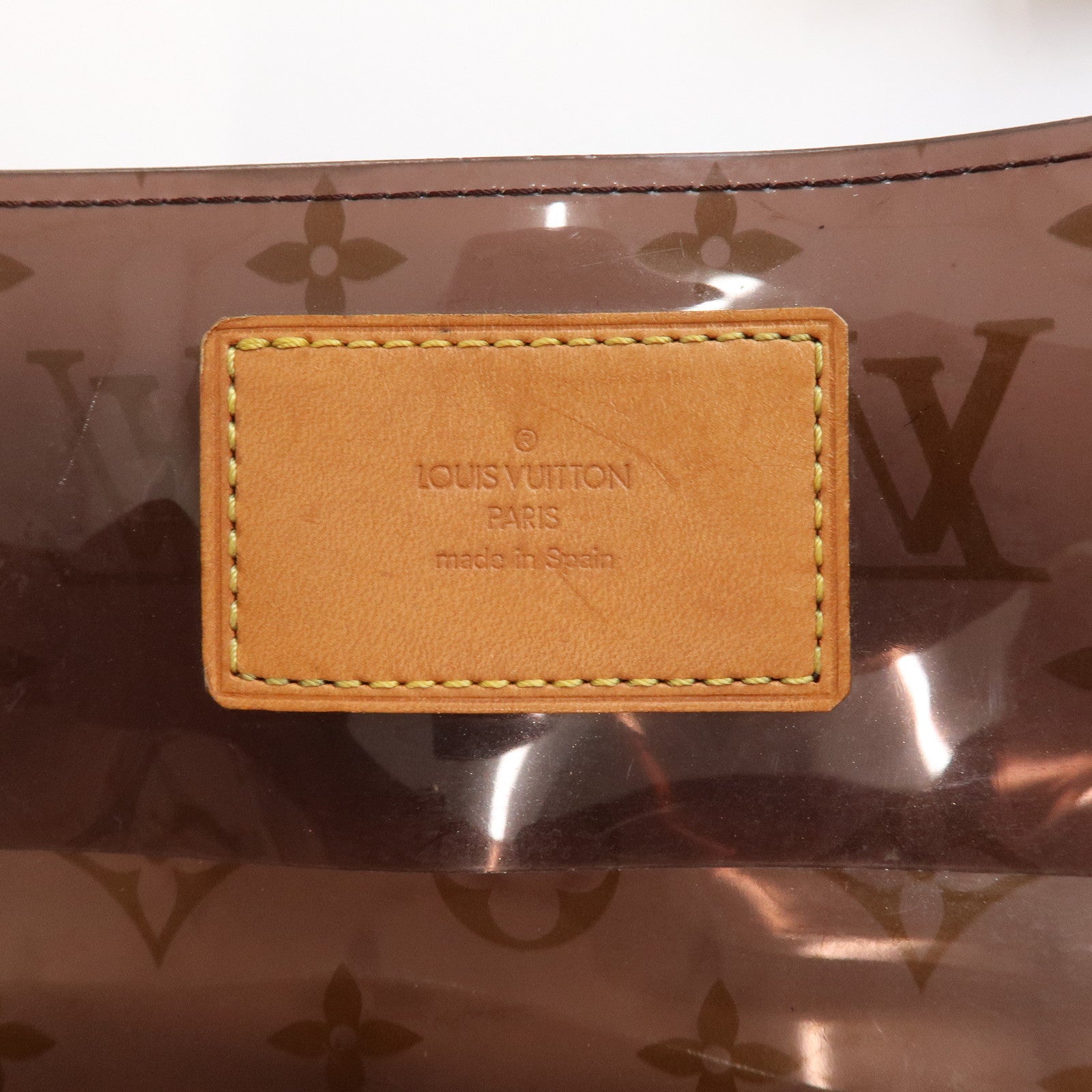 Louis Vuitton Monogram Vinyl Cabas Ambre GM Tote Bag M92500