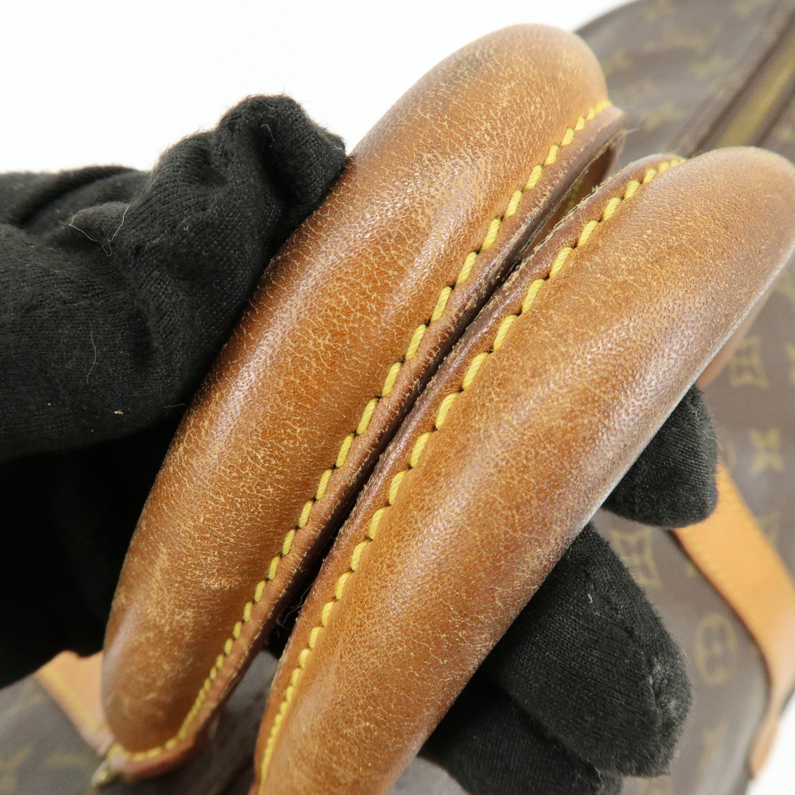 Louis Vuitton Monogram Keep All 55 Boston Bag Brown M41424