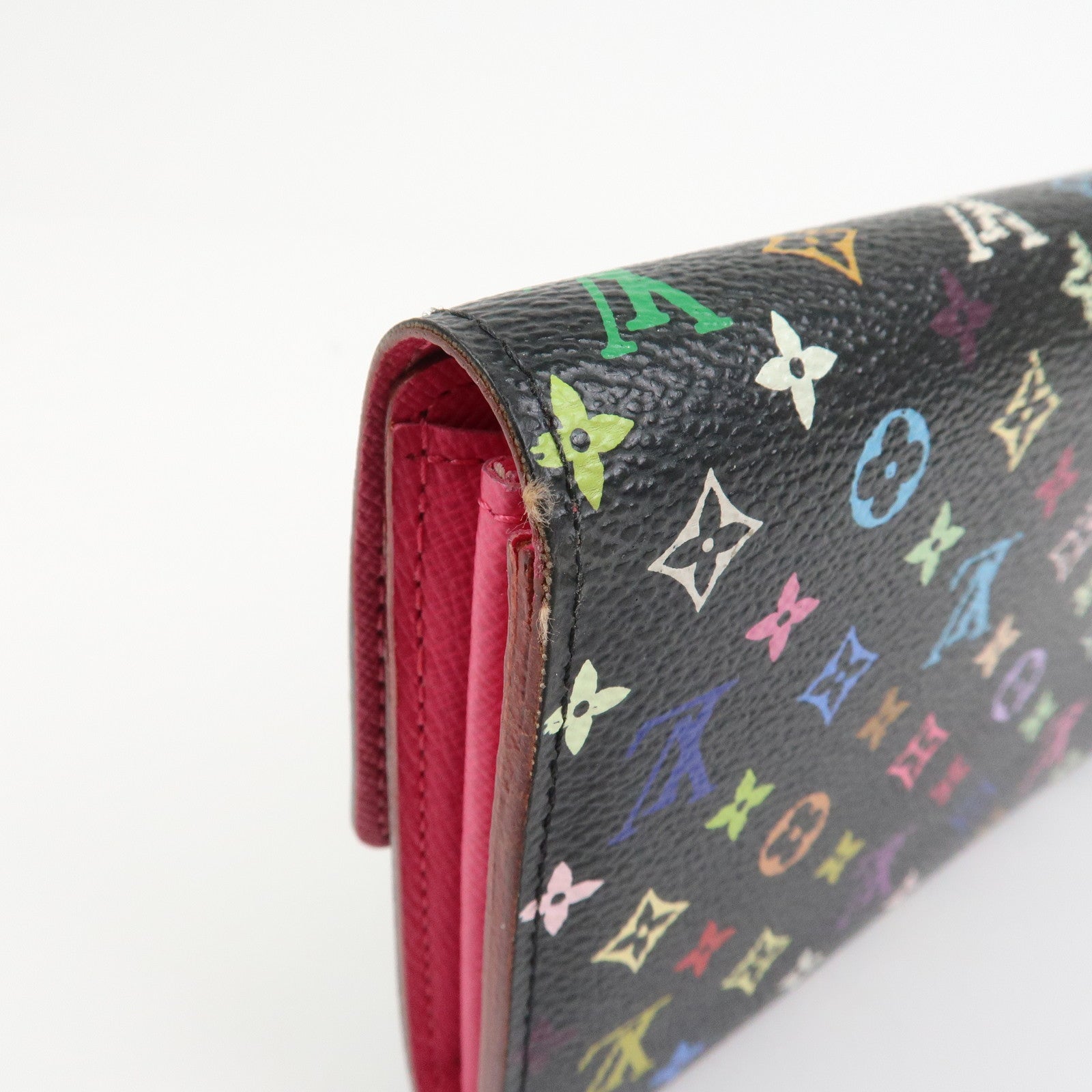 Louis Vuitton Monogram Multicolor Portefeuille Sarah Wallet M93747