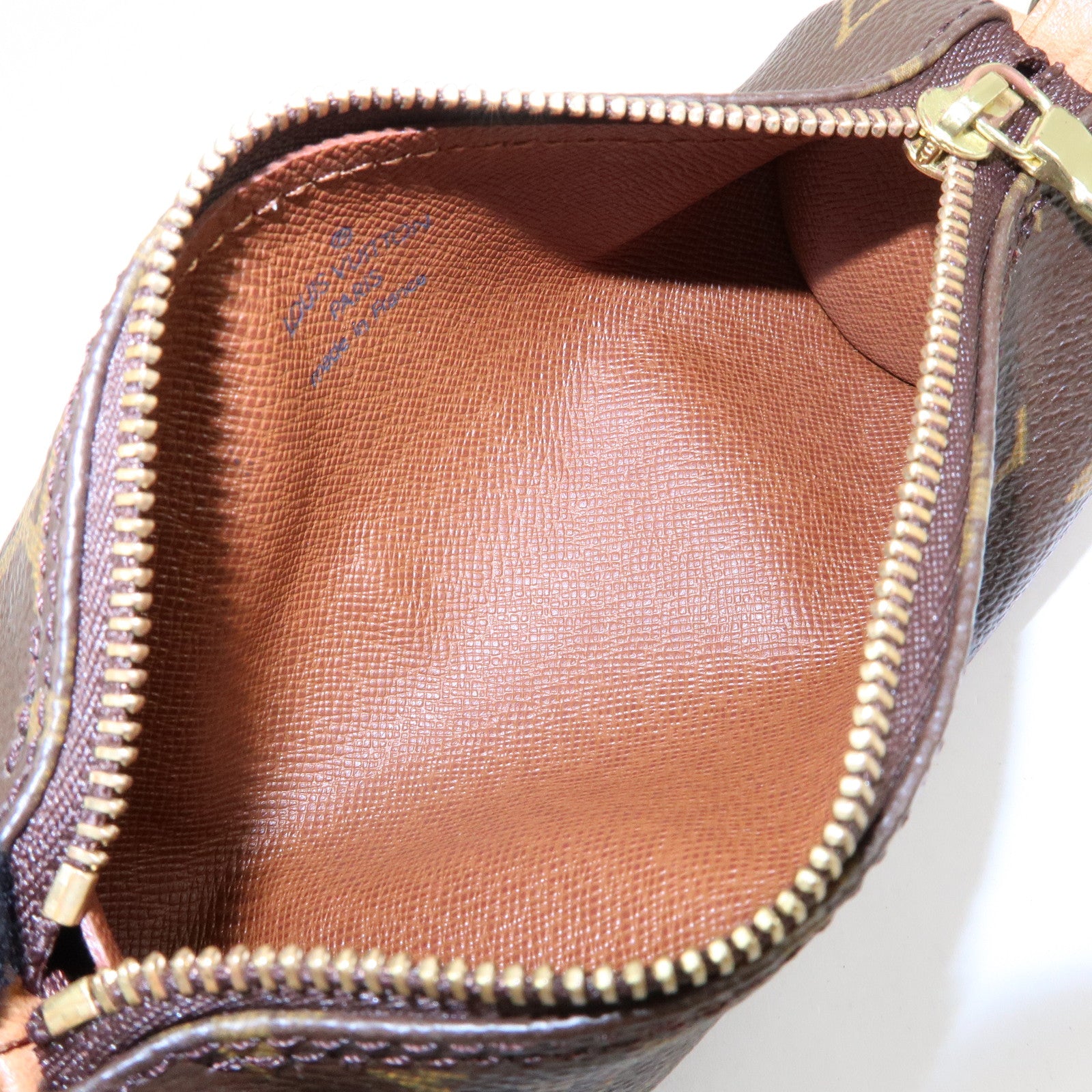 Louis Vuitton Monogram Mini Pouch for Papillon Bag Brown