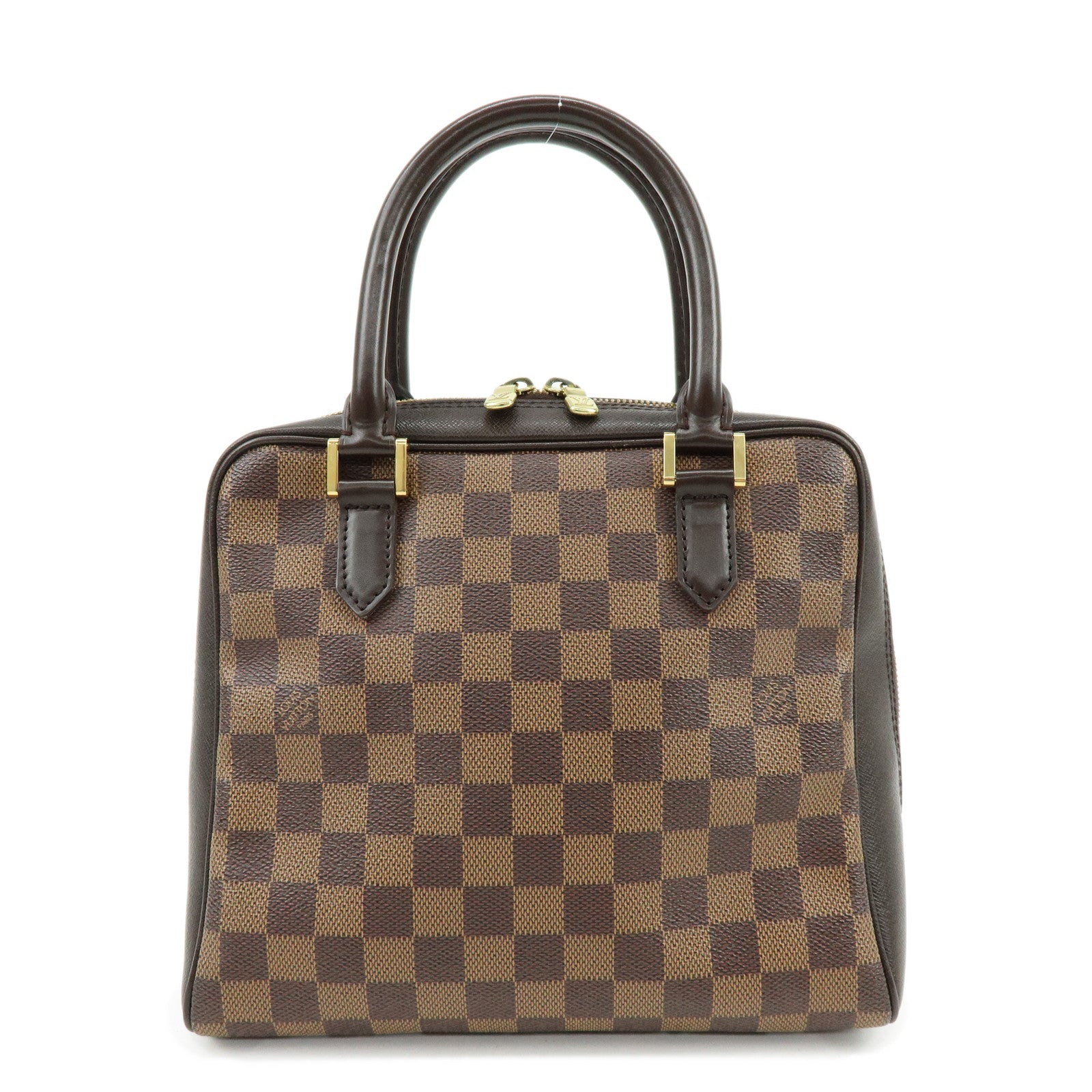 Louis Vuitton Damier Canvas Brera Hand Bag Ebene N51150