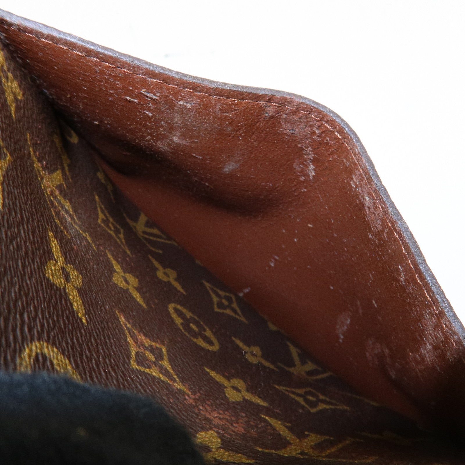 Louis Vuitton Monogram Saint Cloud MM Shoulder Bag Brown M51243 Used