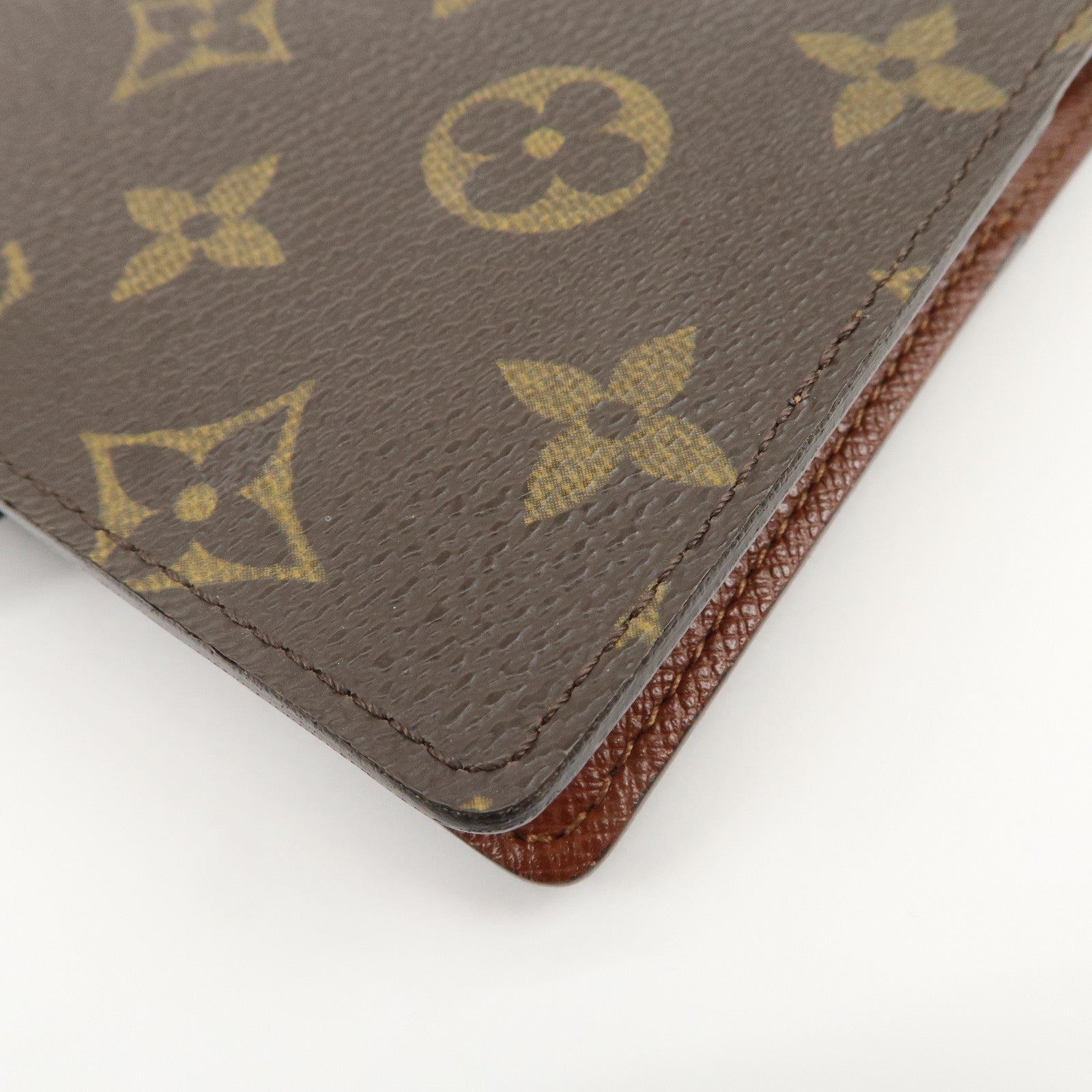 Louis Vuitton Monogram Agenda PM Planner Cover Brown R20005