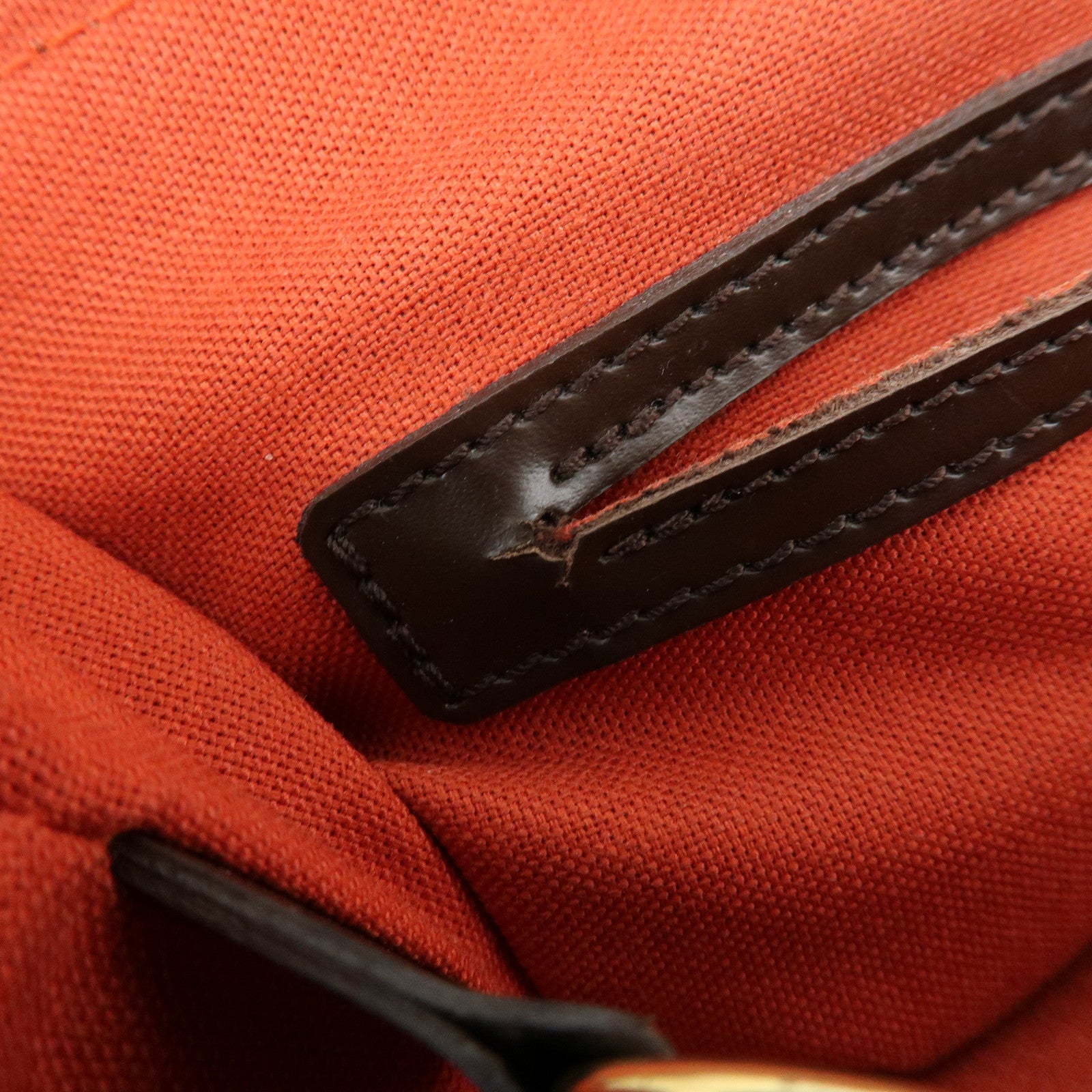 Louis Vuitton Damier Ebene Soho Backpack Rucksack Brown N51132