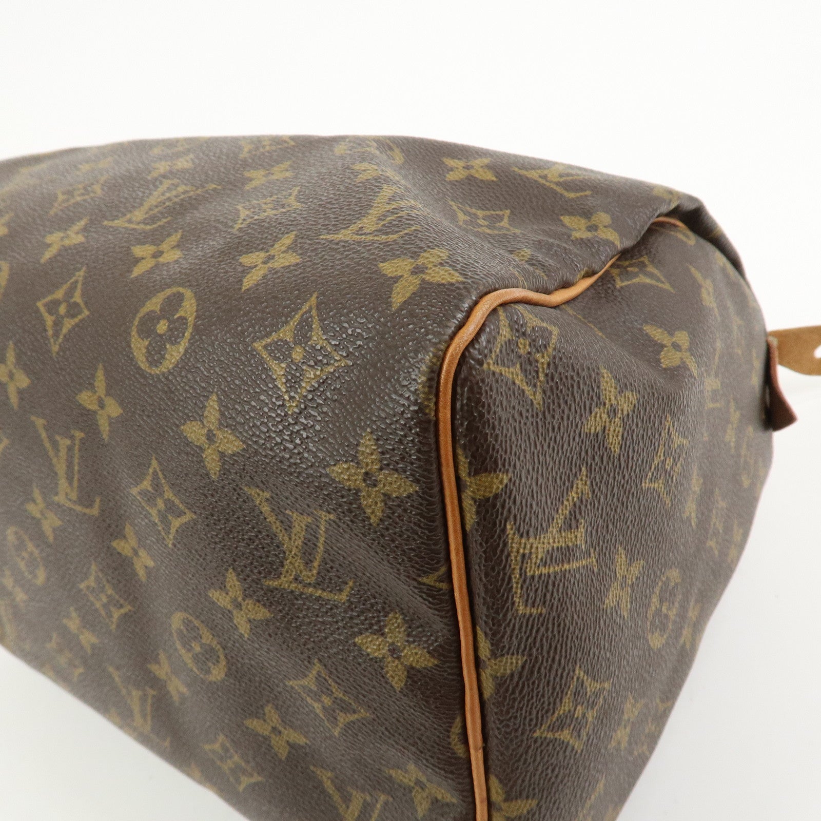 Louis Vuitton Monogram Speedy 30 Boston Bag Hand Bag Brown M41526