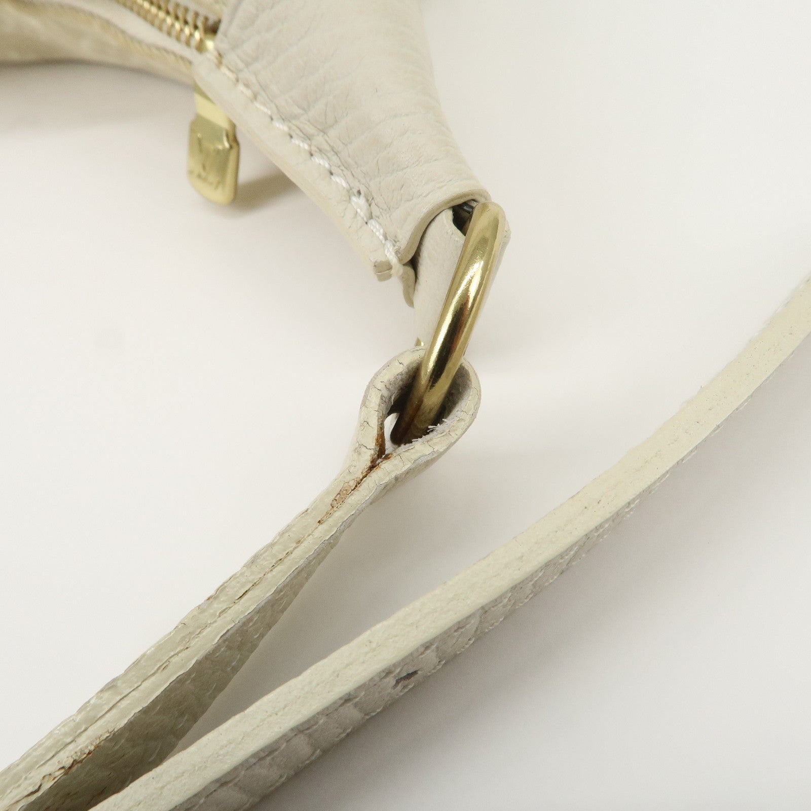 Louis Vuitton Monogram Mini Lin Boulogne Hand Bag Dune M95317