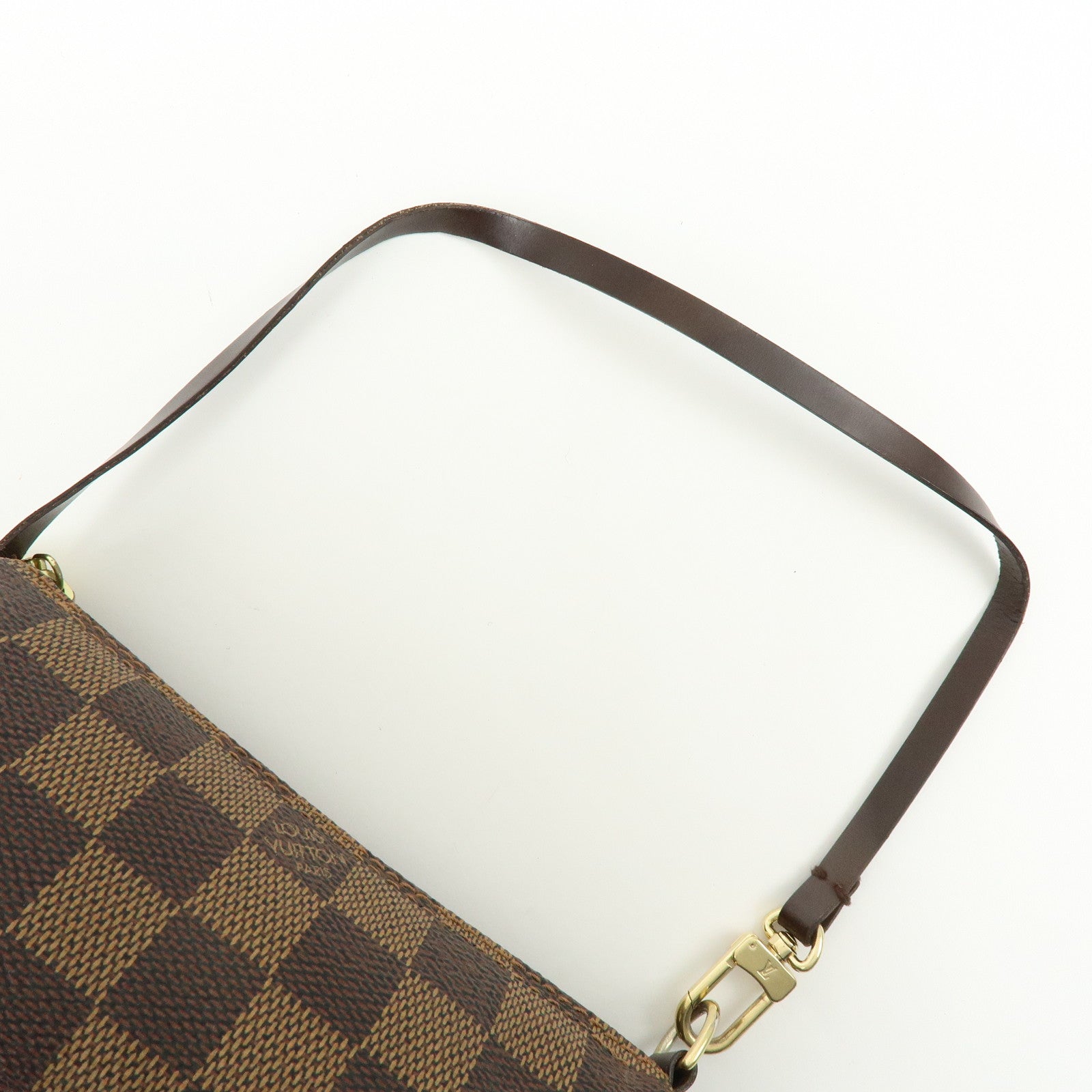 Louis Vuitton Mini Pouch for Damier Papillon Bag New Style Brown