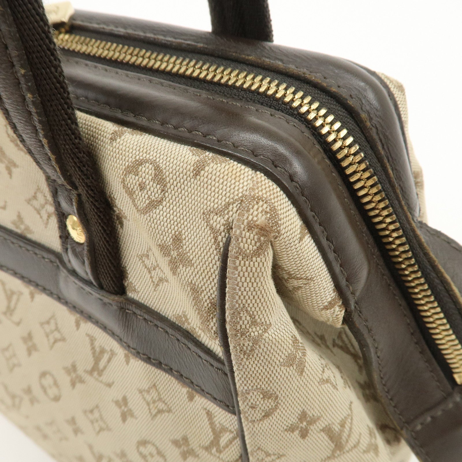 Louis Vuitton Monogram Mini Josephine PM Hand Bag Khaki M92215 Used Used