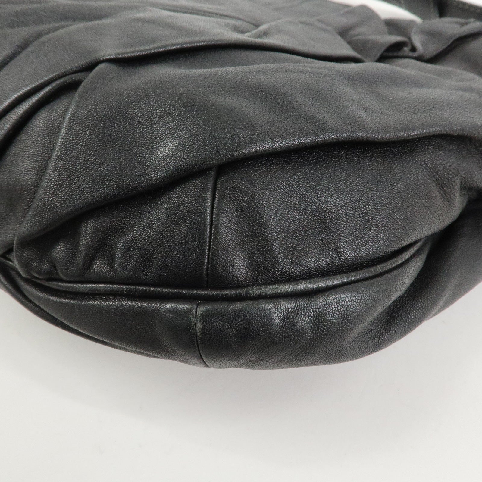 Dolce&Gabbana Leather 2Way Bag Shoulder Crossbody Bag Black