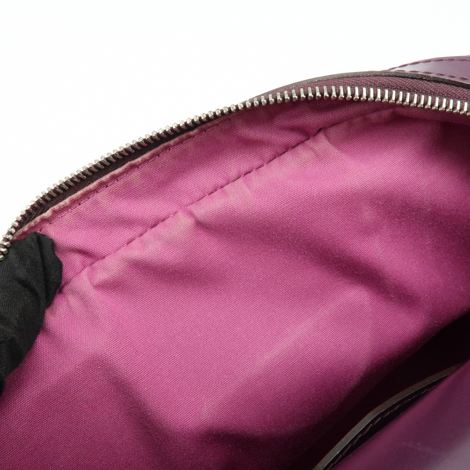 Louis Vuitton Epi Bowling Montaigne GM Hand Bag Cassis M5931K