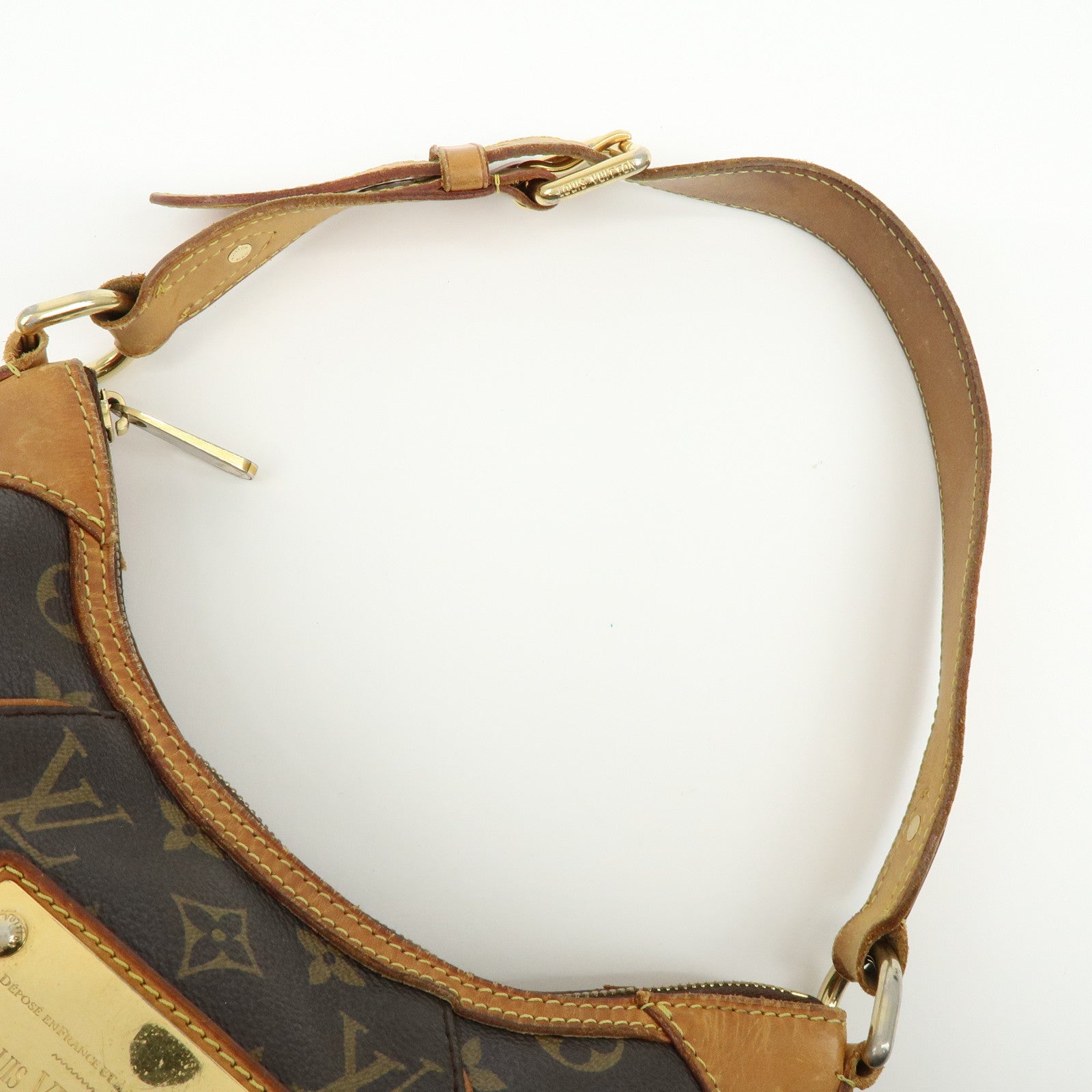 Louis Vuitton Monogram Thames PM Shoulder Bag Hand Bag Brown M56384