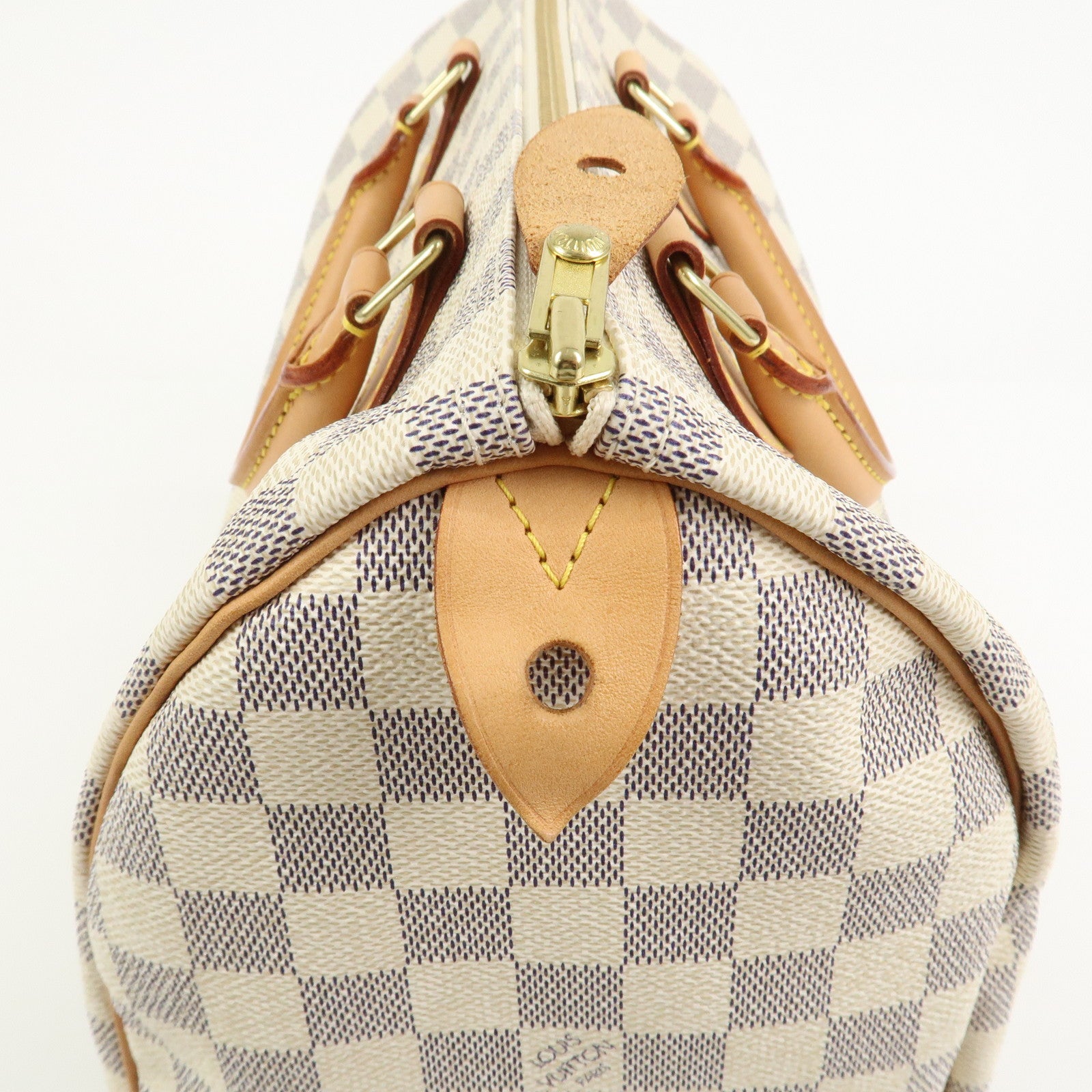 Louis Vuitton Damier Azur Speedy 30 Boston Bag Hand Bag N41533