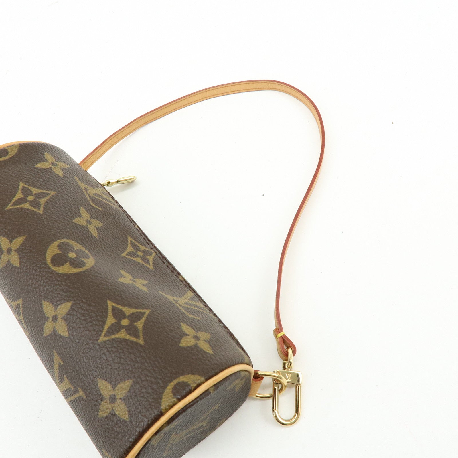 Louis Vuitton Monogram Canvas Mini Pouch for Papillon Bag Brown