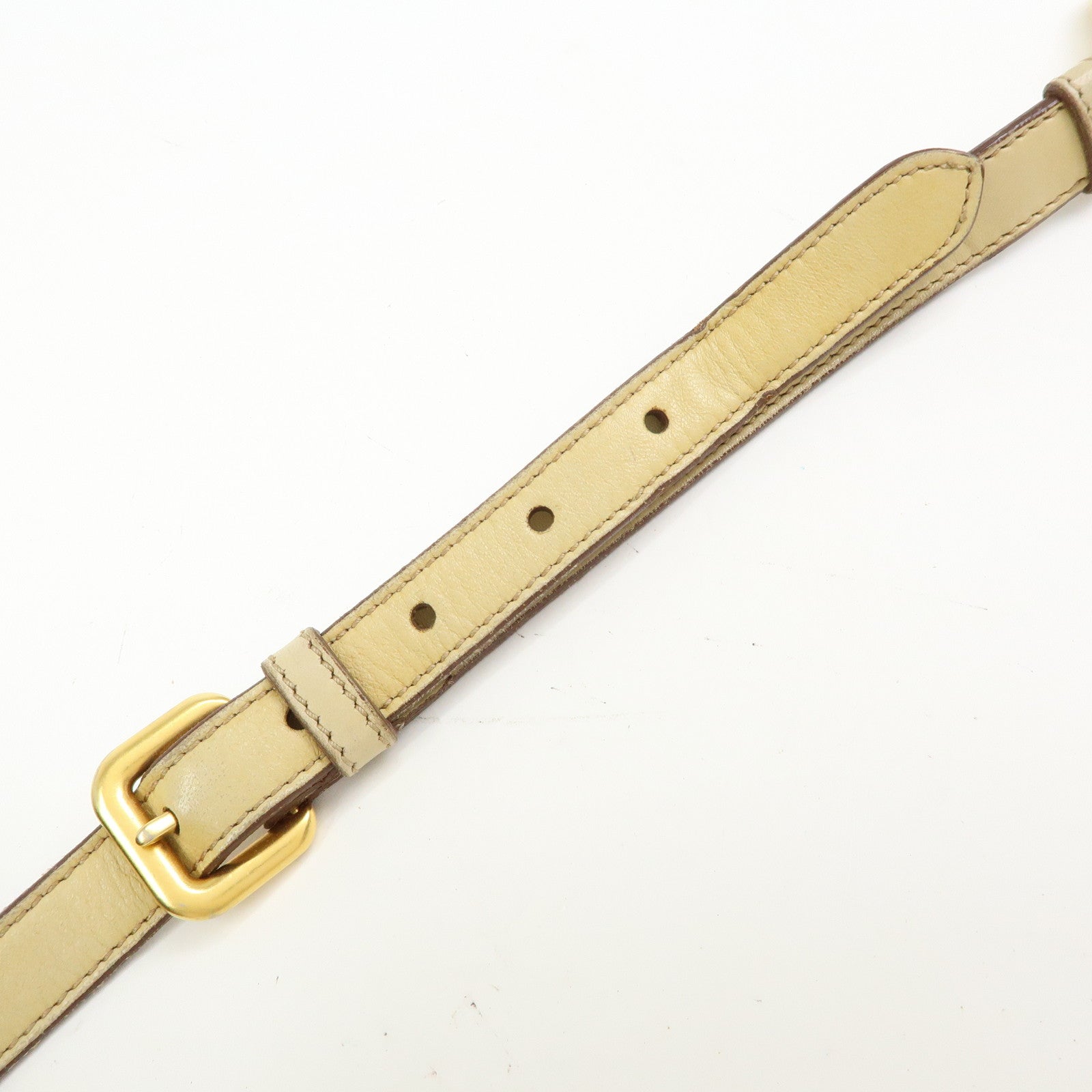 PRADA Nappa Leather 2Way Bag Hand Bag Shoulder Bag Camel BN1407