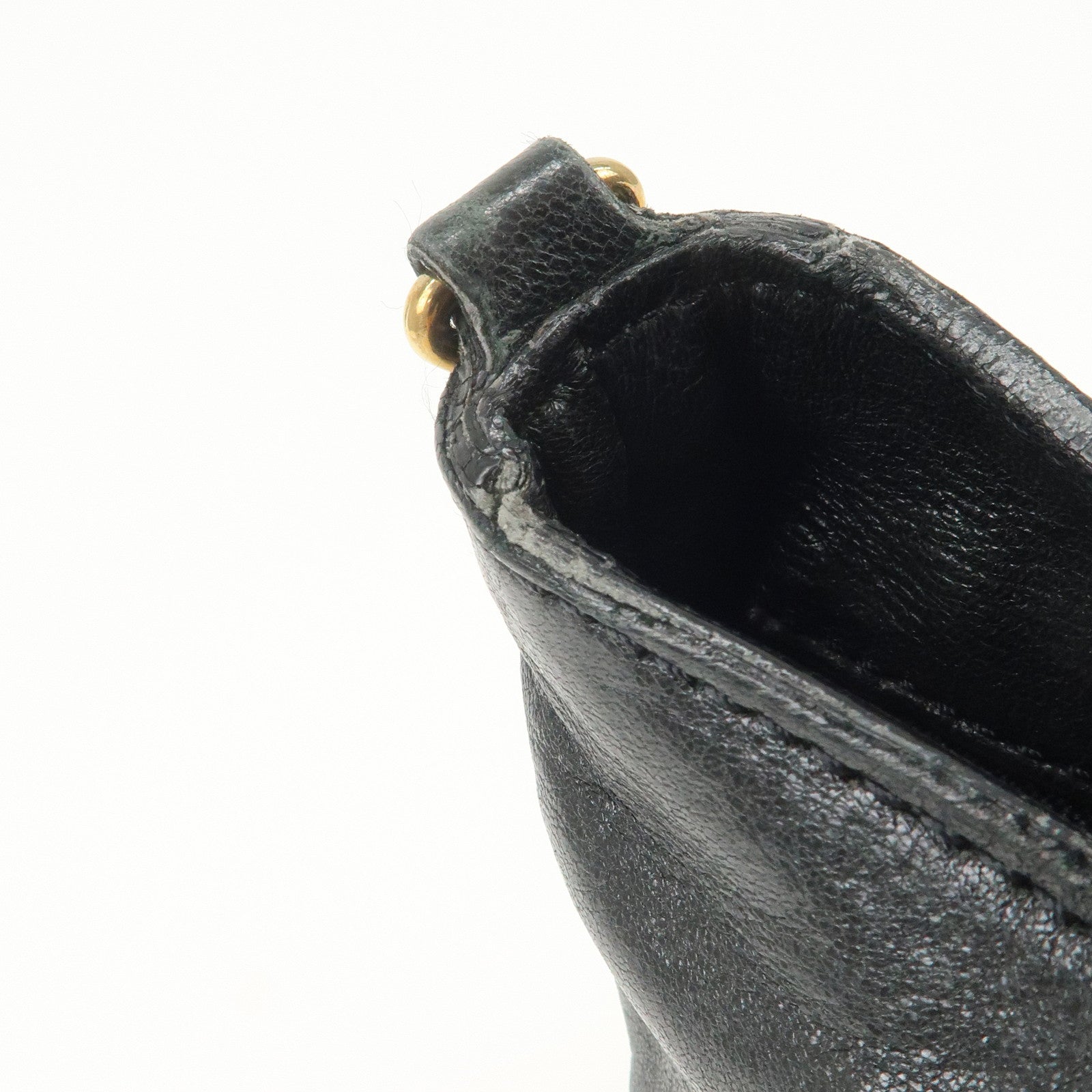 Chloe ETHEL Leather 2Way Hand Bag Shoulder Bag Crossbody Bag Black