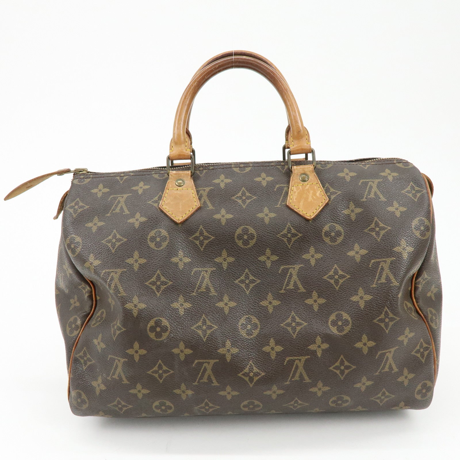 Louis Vuitton Monogram Speedy 35 Boston Bag Hand Bag M41524