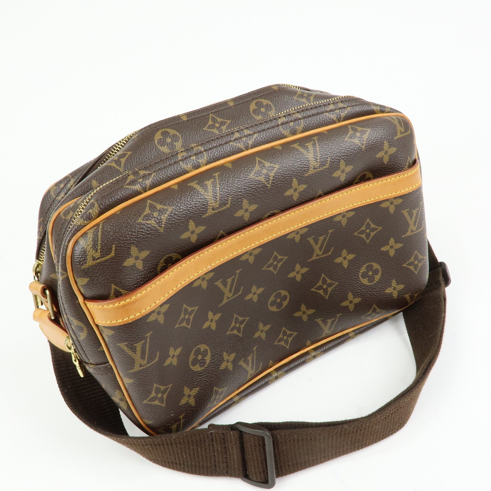 Louis Vuitton Monogram Reporter PM Shoulder Crossbody Bag M45254