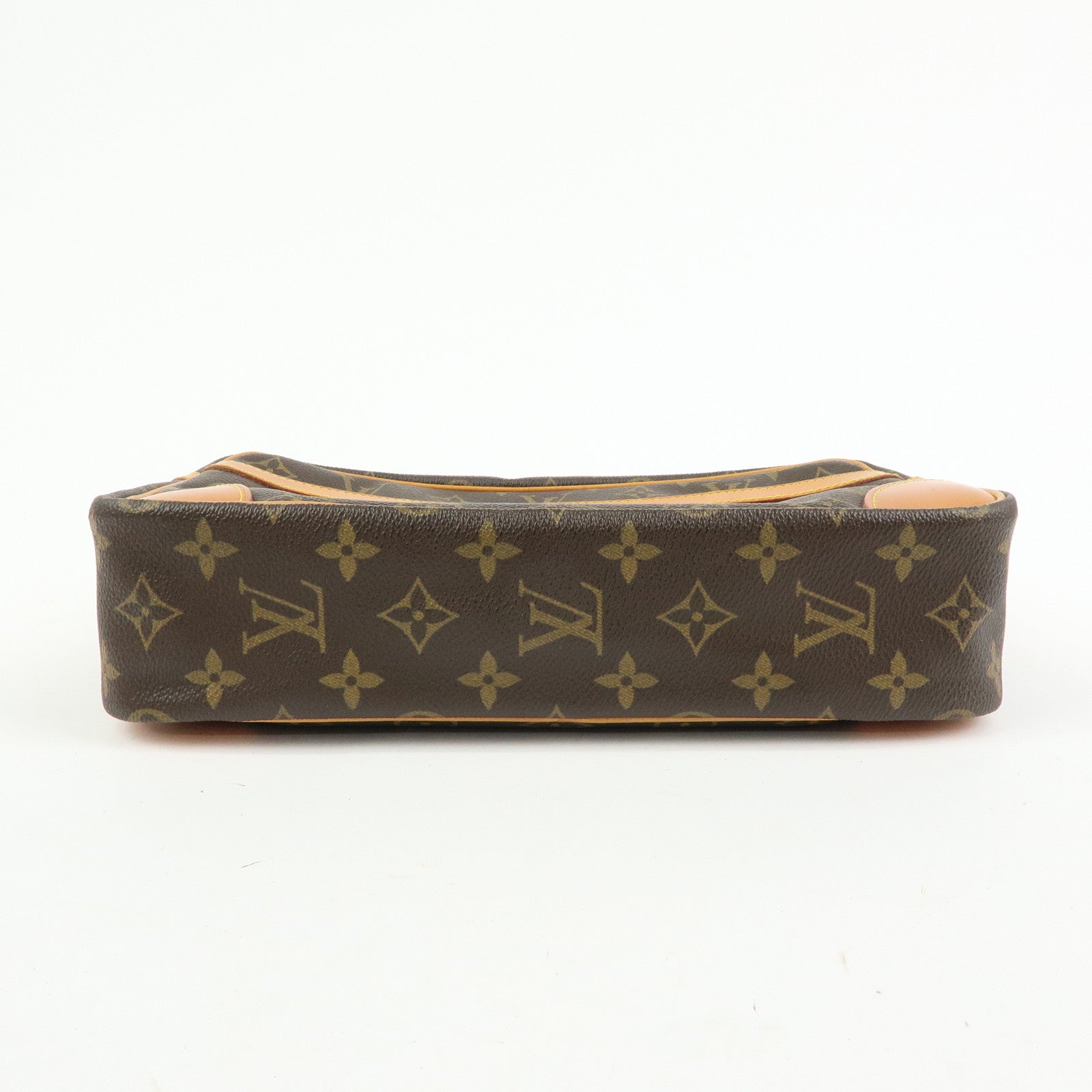 Louis Vuitton Monogram Compiegne 28 Pouch Clutch Bag Brown M51845