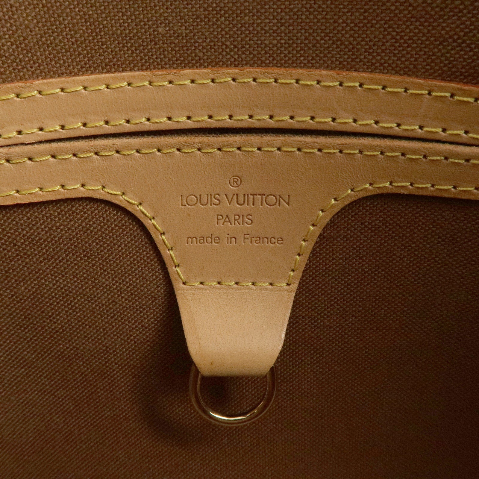 Louis Vuitton Monogram Canvas Ellipse PM Hand Bag Brown M51127