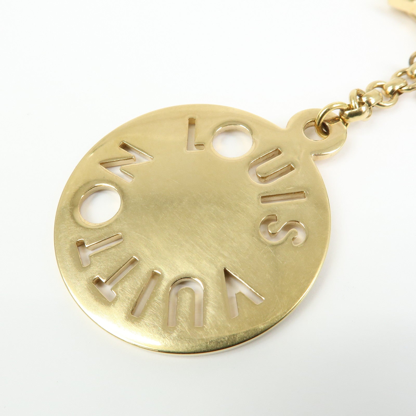 Louis Vuitton Cruise Line Plastic Metal Bag Charm Key Charm M65648