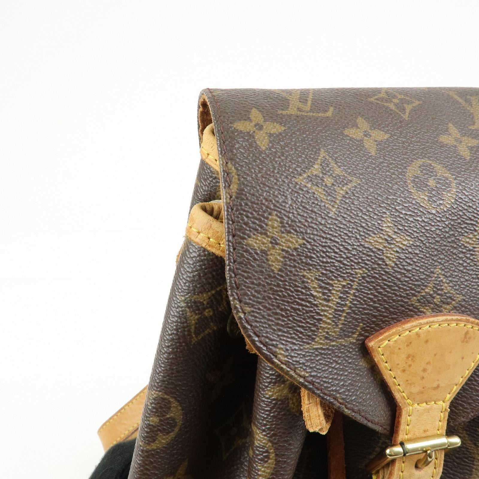 Louis Vuitton Monogram Montsouris MM Backpack Brown M51136
