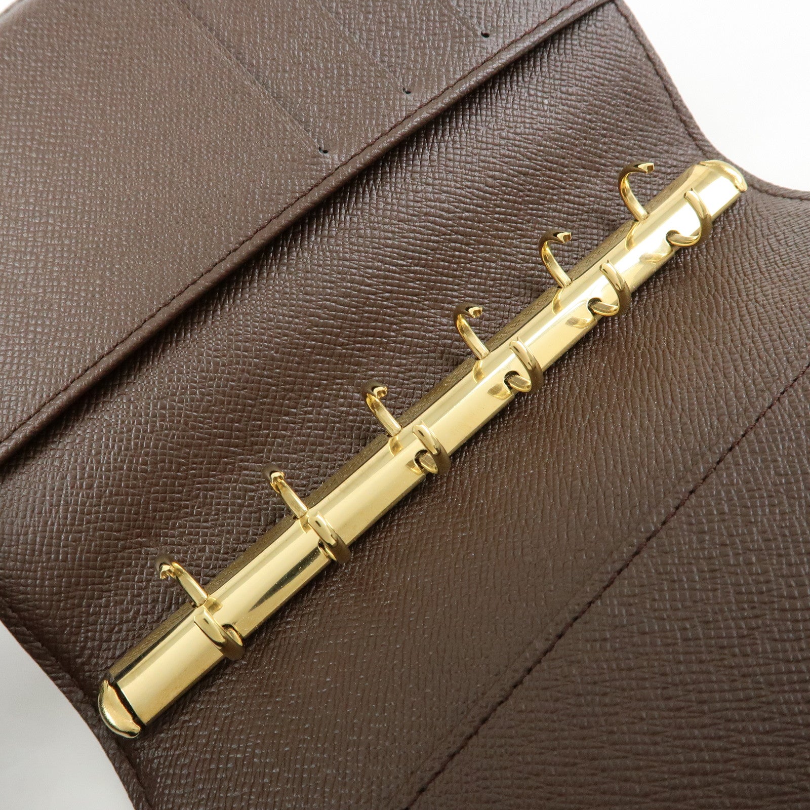 Louis Vuitton Damier Ebene Agenda PM Planner Cover Brown R20700