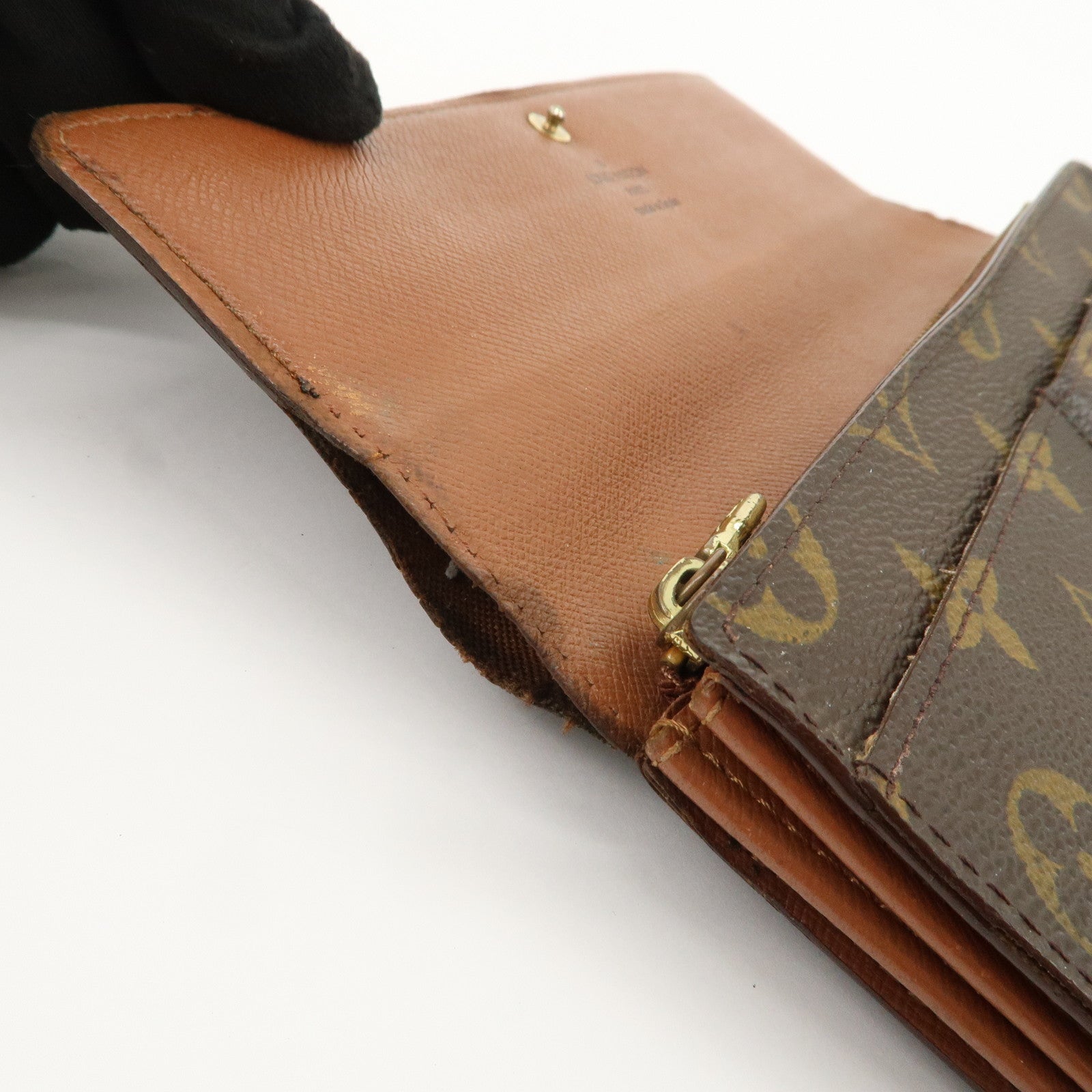 Louis Vuitton Monogram Set of 3 Wallets Brown M61725 M61215 M61200
