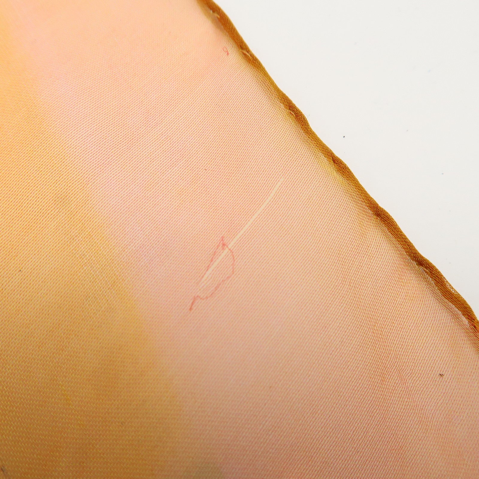 Louis Vuitton Silk 100% 90ﾃ・0 Gradation Scarf Orange Green